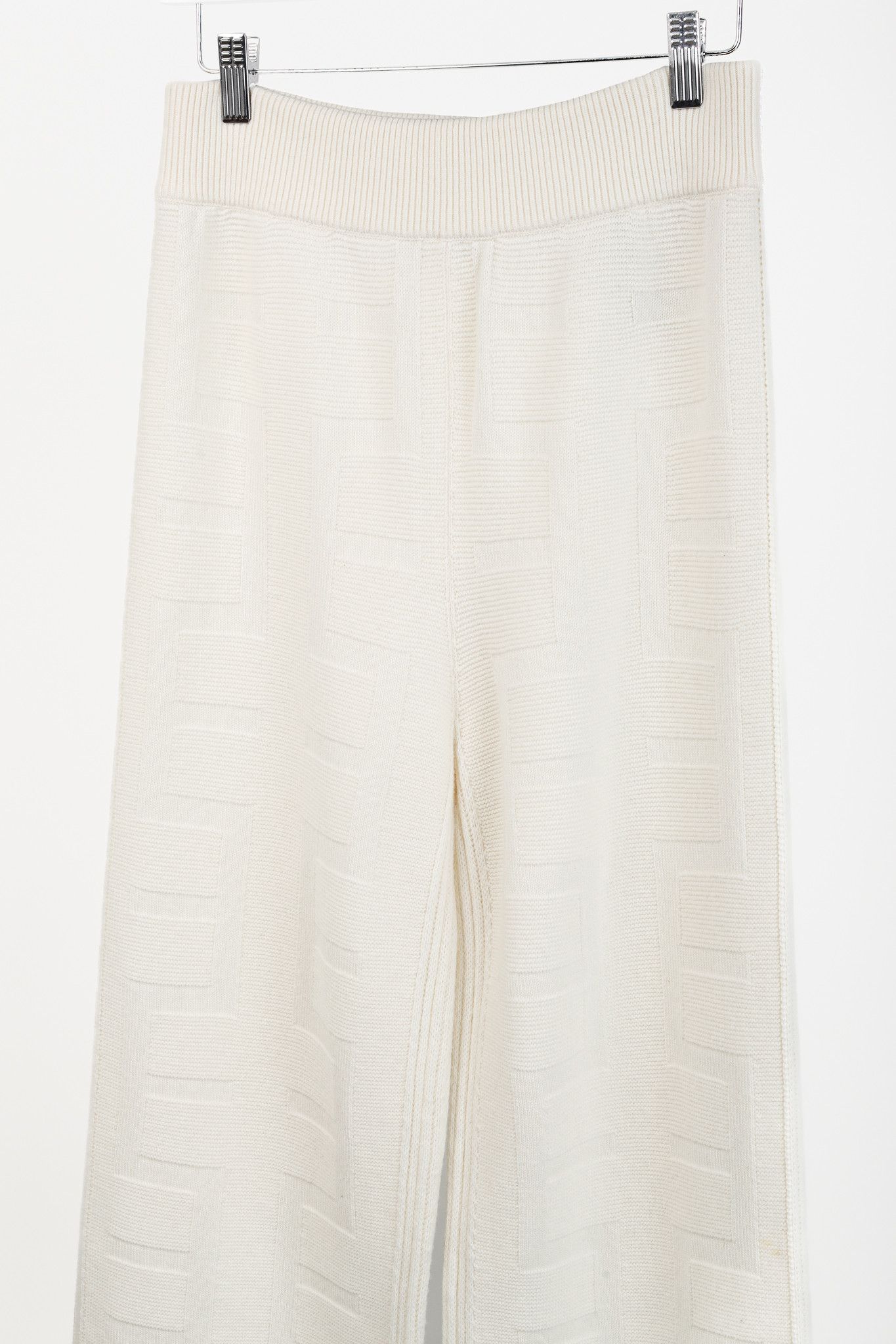 Hermes Hermes Cream Monogram Wool-Knit Sweater Vest & Pants Set Size M / US 6-8 / IT 42-44 - 13 Thumbnail