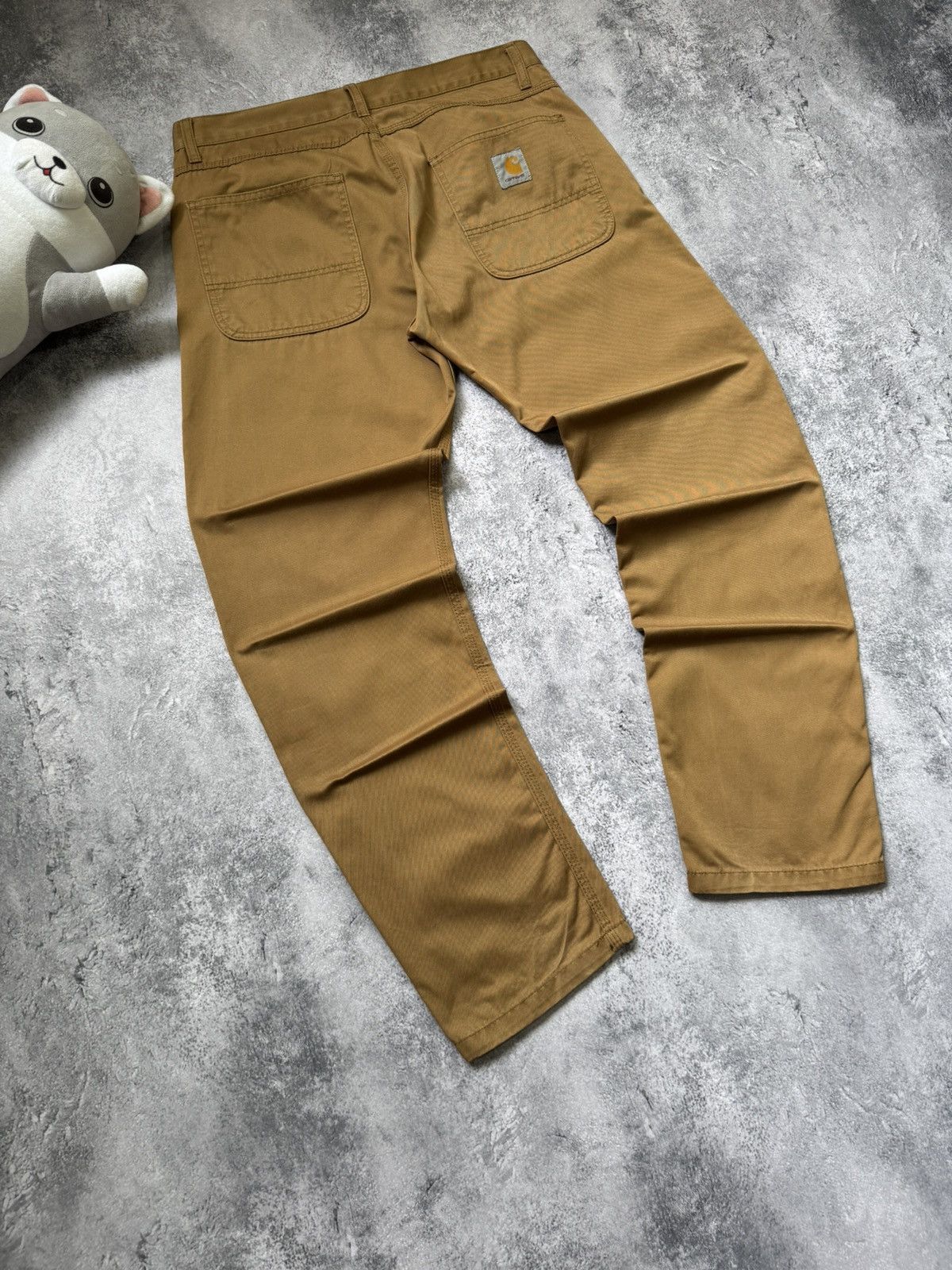 Carhartt CARHART DENIM BAIGE SKILL PANTS Size US 34 / EU 50 - 2 Thumbnail