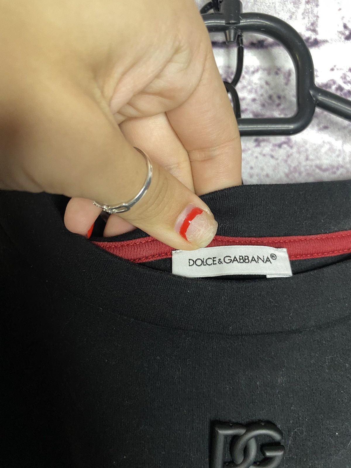 Dolce & Gabbana Womens Vintage Luxury Dolce&Gabbana crop tops big logo Size XS / US 0-2 / IT 36-38 - 4 Thumbnail