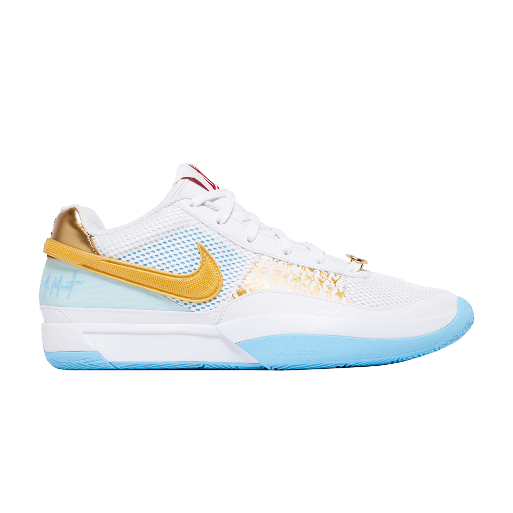 image of Nike Ja 1 Chinese New Year Shoes in White, Men's (Size 14)