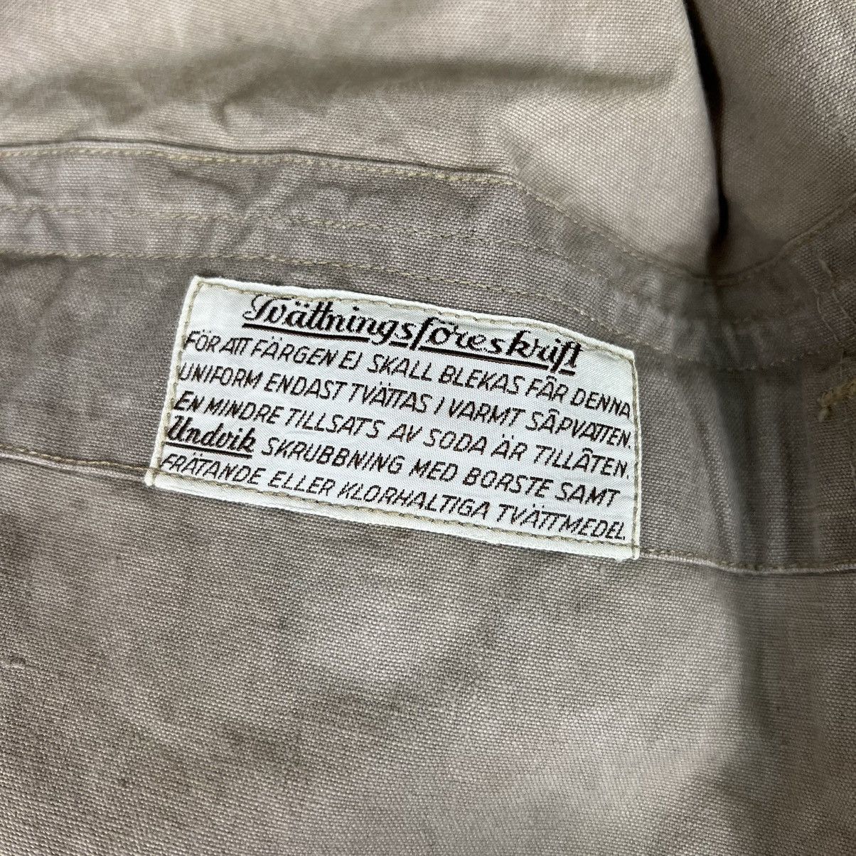 Vintage 🔥 40s VINTAGE SWEDISH MILITARY JACKET Size US M / EU 48-50 / 2 - 14 Thumbnail