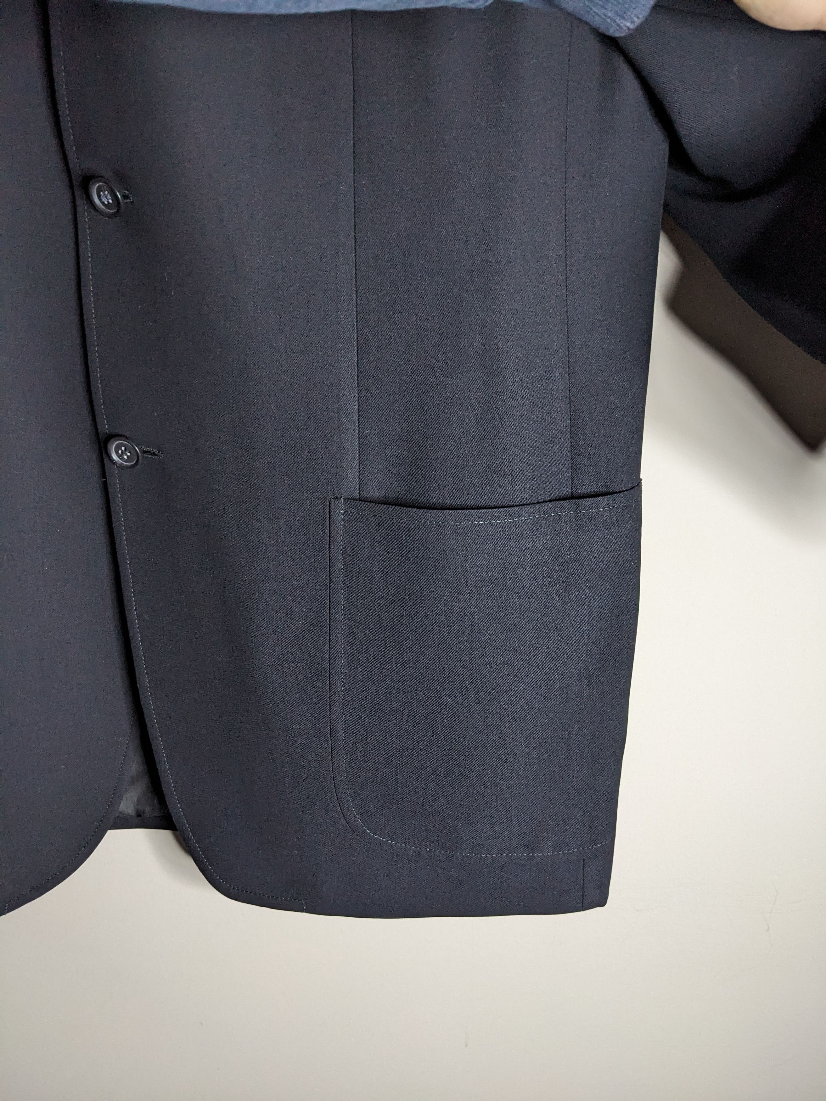 Ermenegildo Zegna VTG Ermenegildo Zegna Soft Wool Suit Jacket 44R 3 Button Size 44R - 5 Thumbnail