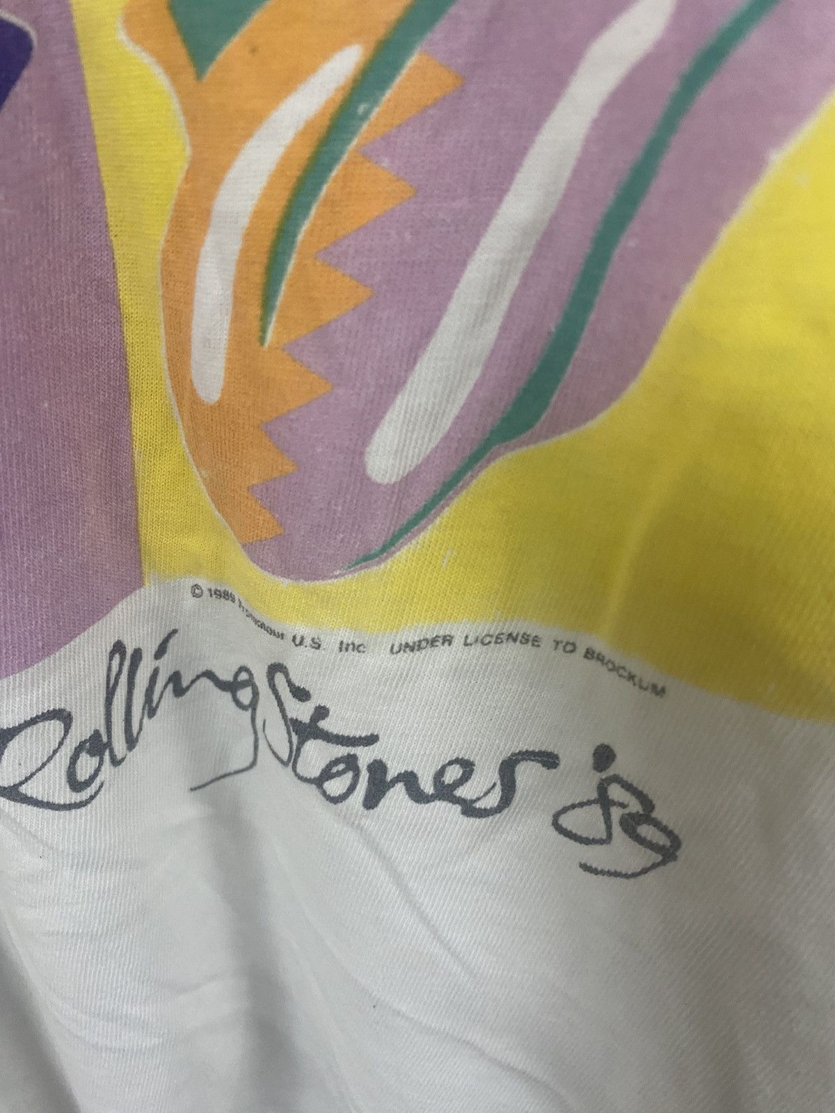 Band Tees Vintage rolling stone Size US XL / EU 56 / 4 - 3 Thumbnail