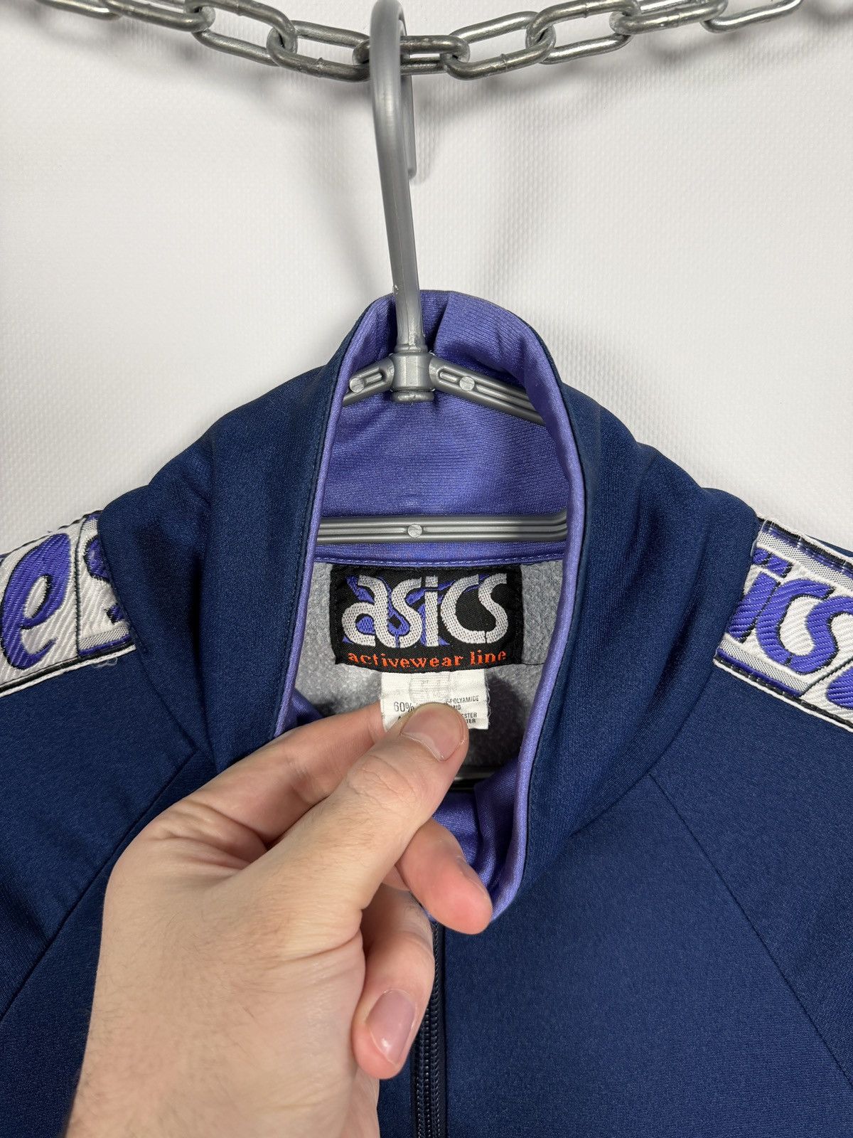 Asics Asics Vintage 90s Track Jacket Full Zip Sportswear Size 54 Size US M / EU 48-50 / 2 - 8 Thumbnail