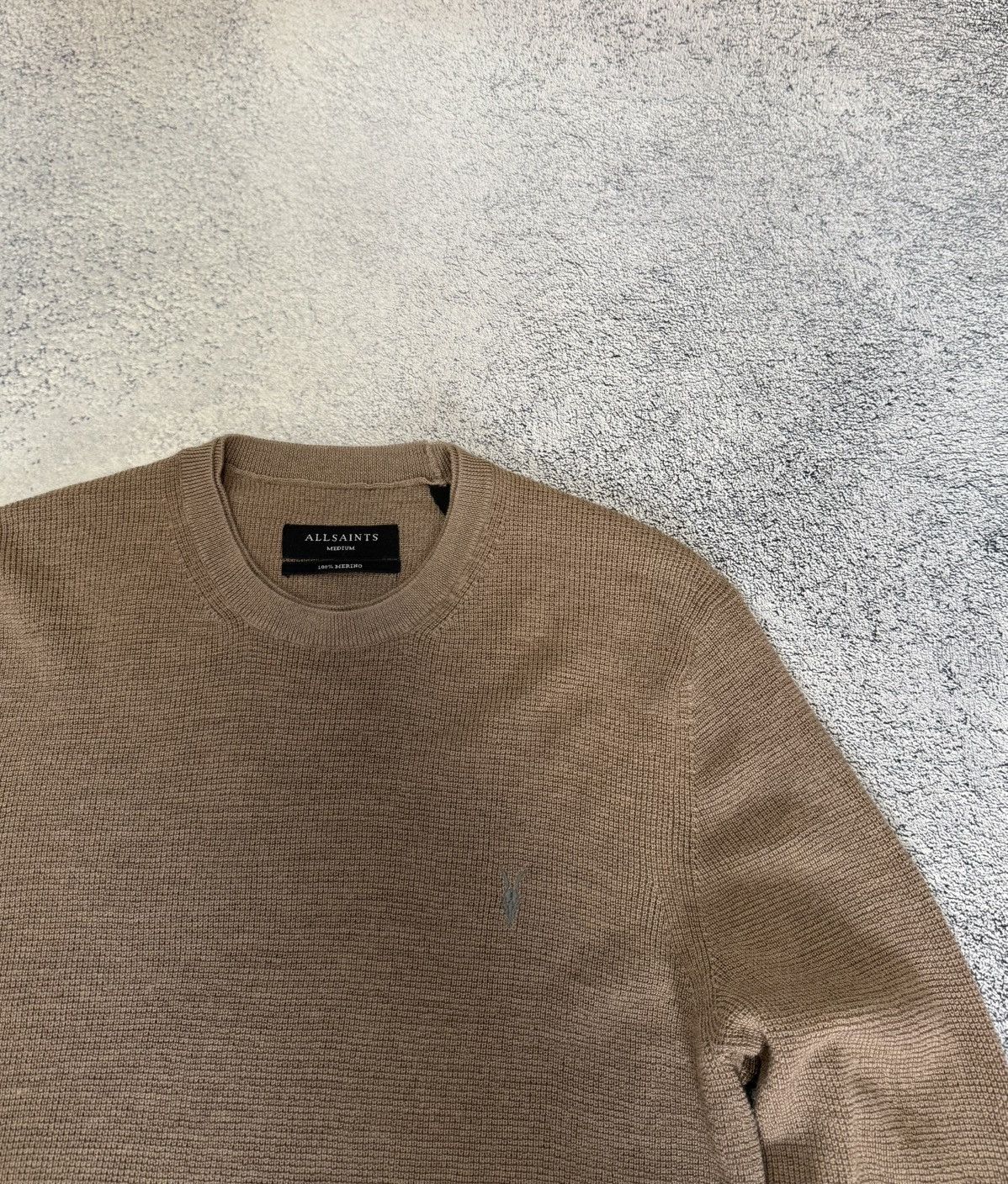 Allsaints AllSaints IVAR Merino Crew Sweater Pullover Mens M RWS Wool Size US M / EU 48-50 / 2 - 5 Thumbnail