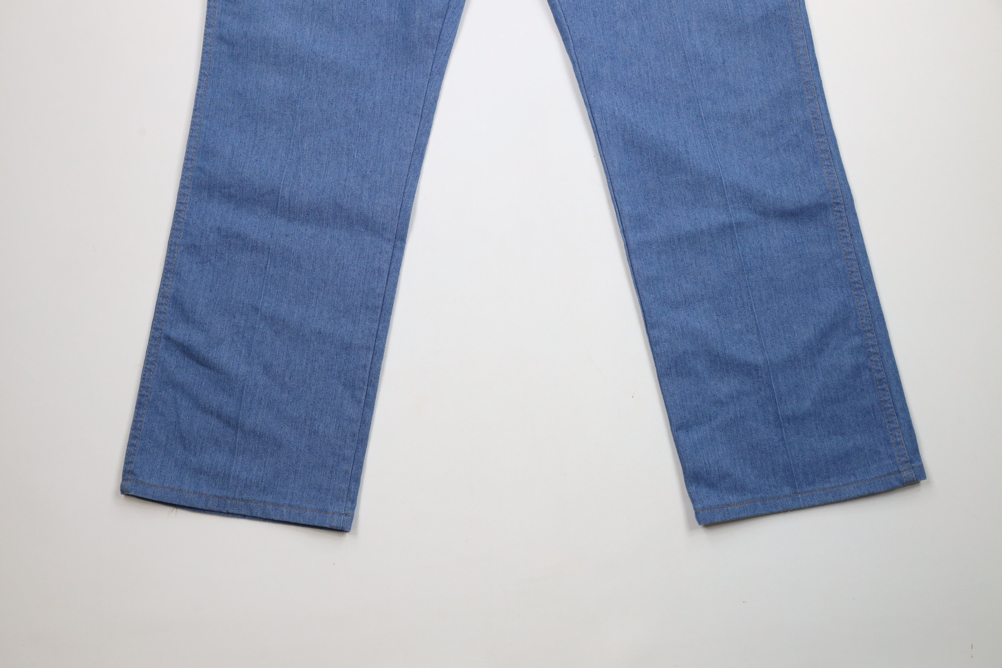 Vintage × Wrangler Vintage 90s Wrangler Flared Bootcut Western Denim Jeans Blue Size US 40 / EU 56 - 4 Thumbnail