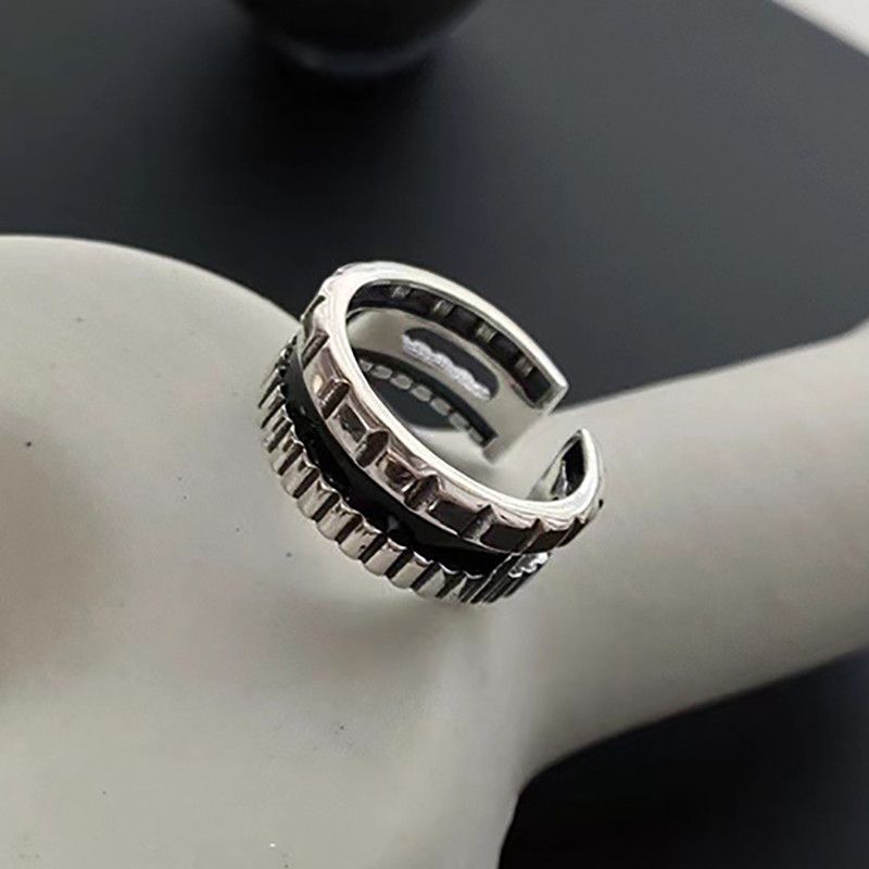 Jewelry Creative Geometric Handmade Ring Size ONE SIZE - 3 Thumbnail