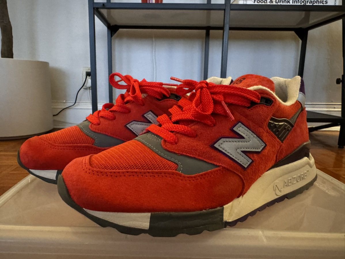 New Balance New Balance x J. Crew 998 Inferno Grailed