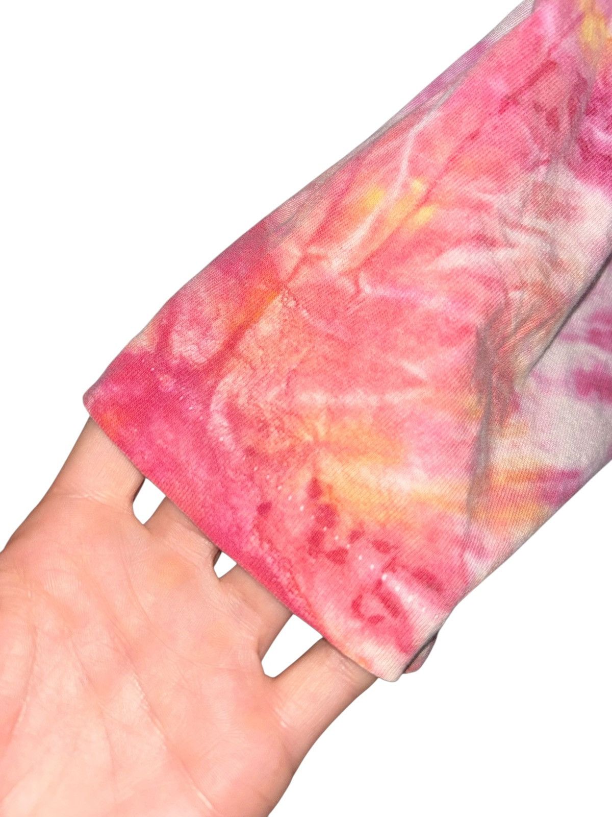 Vintage Vintage 90's Tie-Dye Peace Frog T-Shirt Size US XL / EU 56 / 4 - 5 Thumbnail