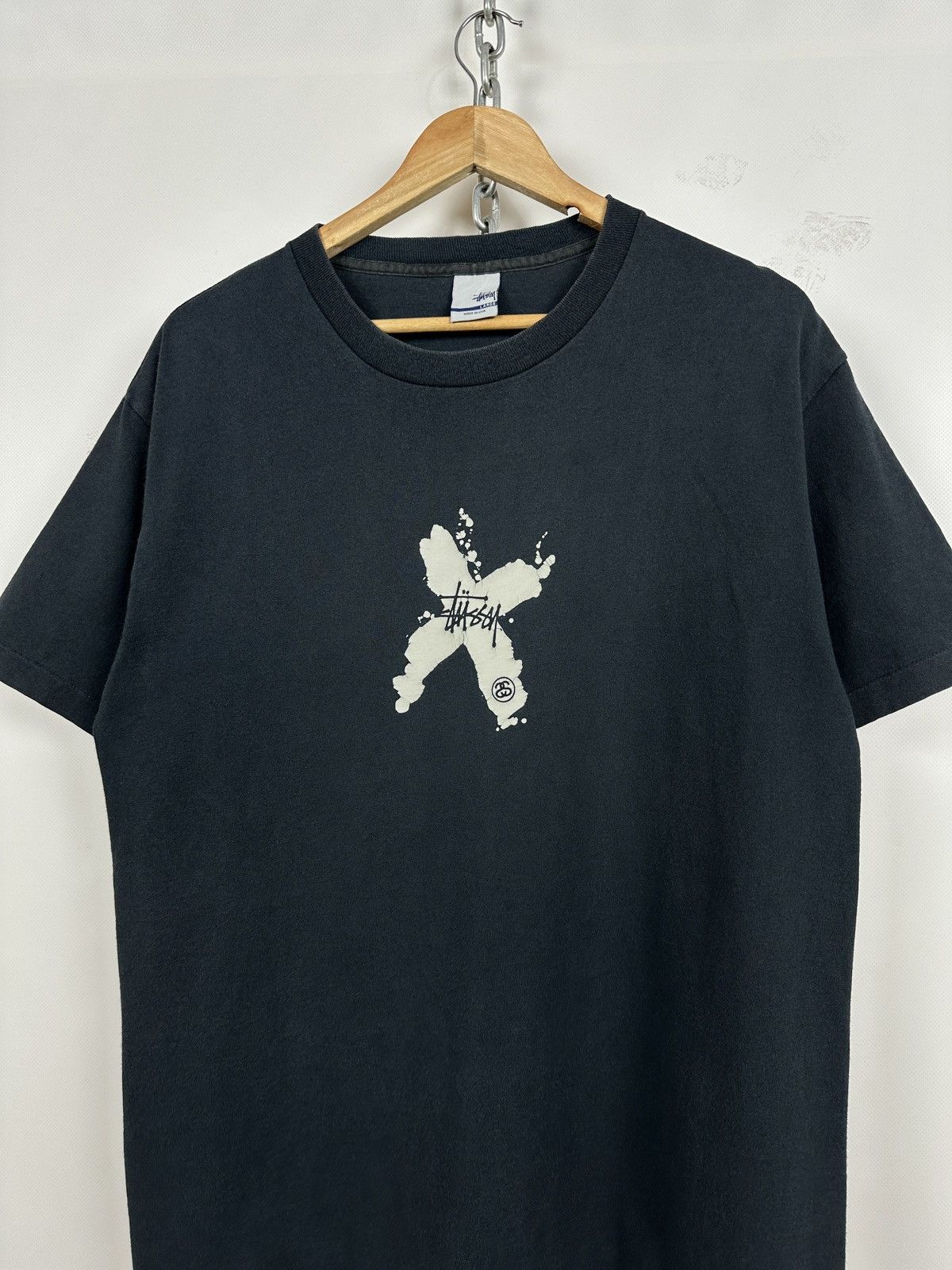 Stussy Vintage Stussy X Logo Single Stitch Made In USA T-Shirt Size US L / EU 52-54 / 3 - 1 Thumbnail