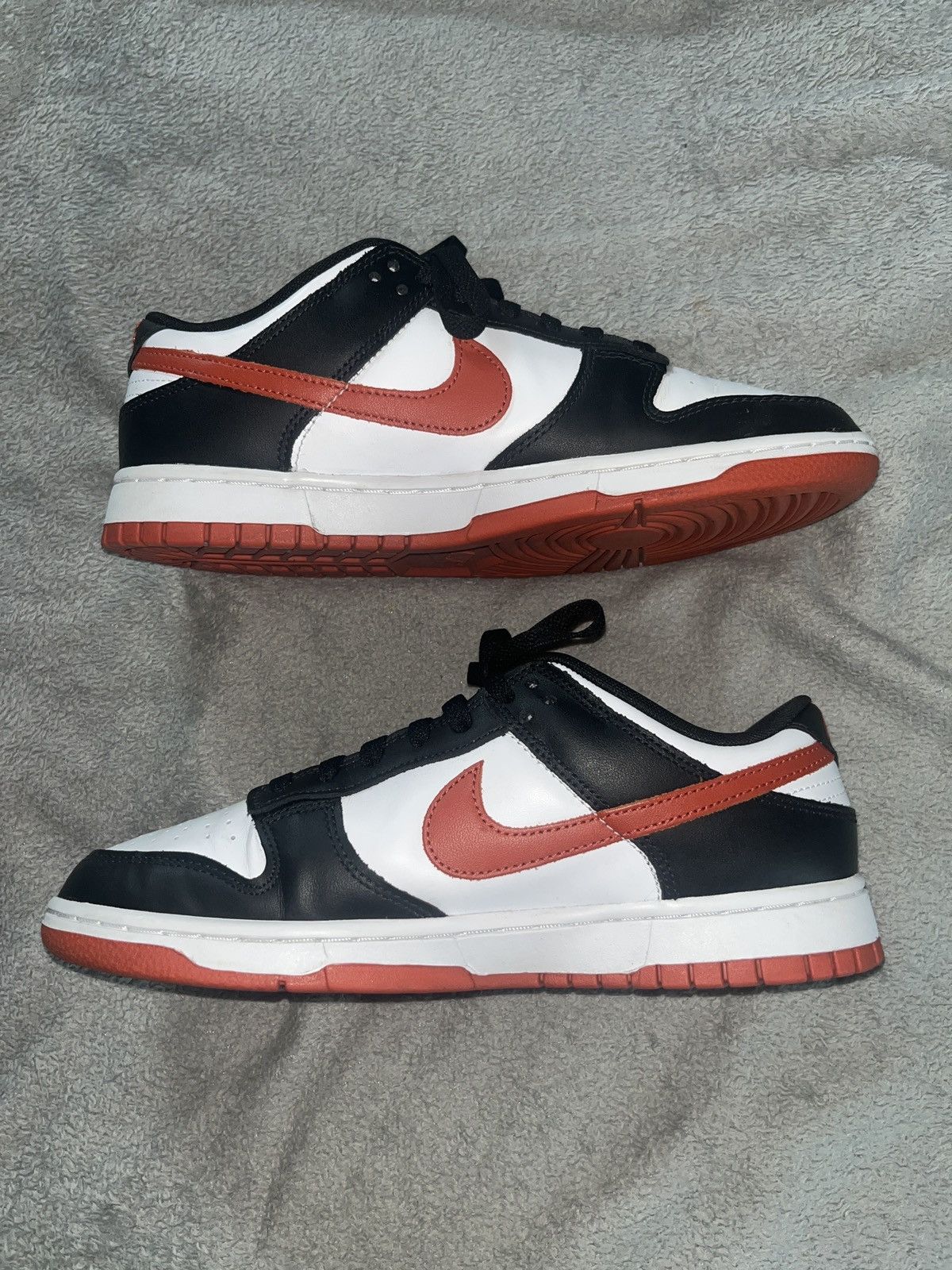 Nike Size 9M Nike Dunk Low Retro Dragon Red | Pre Owned, OG Box Size US 9 / EU 42 - 1 Thumbnail