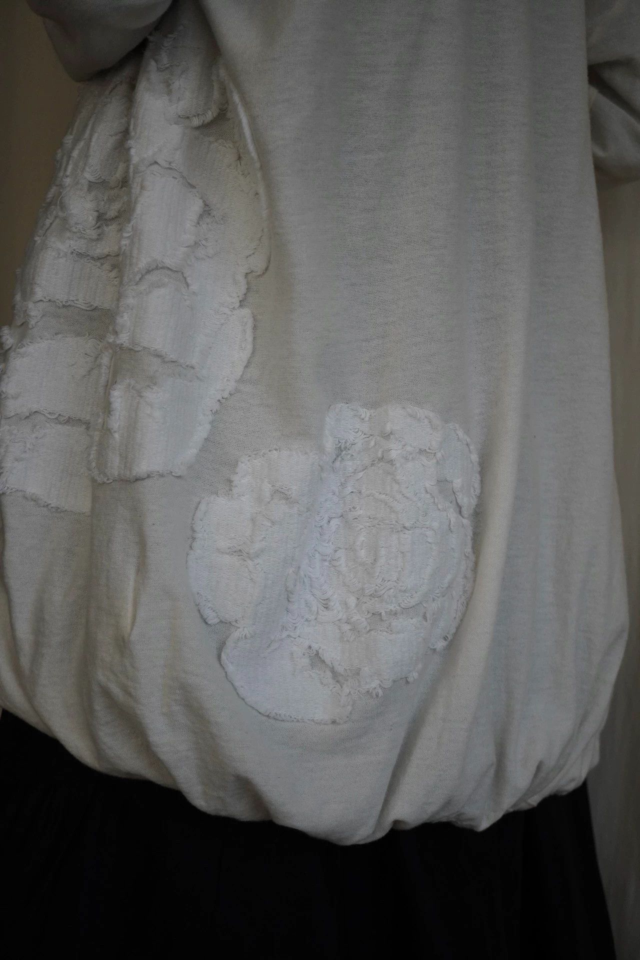Y's Y's Yohji Yamamoto 2000s Distressed Cotton Cardigan Women Size ONE SIZE - 9 Thumbnail