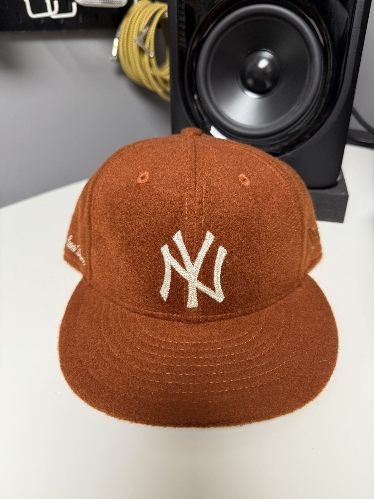 Aime Leon Dore × New Era (7 3/4) ALD x New Era Moleskin Yankees Hat Rust Size ONE SIZE - 1 Thumbnail