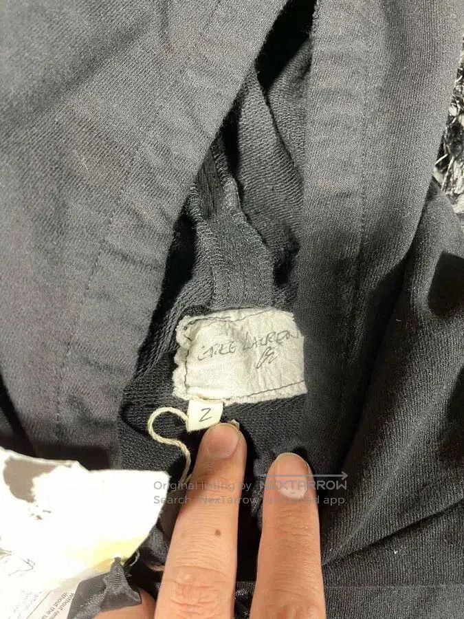 Greg Lauren greg lauren hooded sweatshirt in black. Size US M / EU 48-50 / 2 - 2 Thumbnail