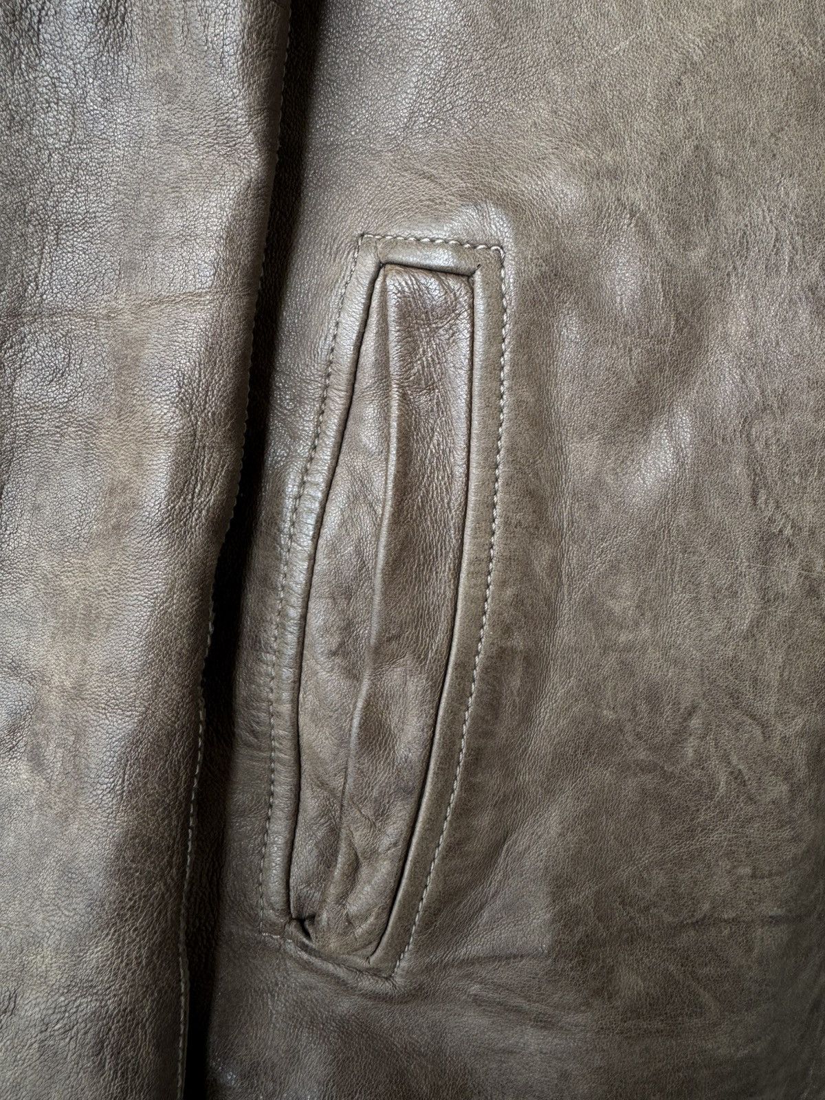 Rick Owens Rick Owens AW07 Hammered Lamb Hooded Leather Jacket Size US L / EU 52-54 / 3 - 6 Thumbnail