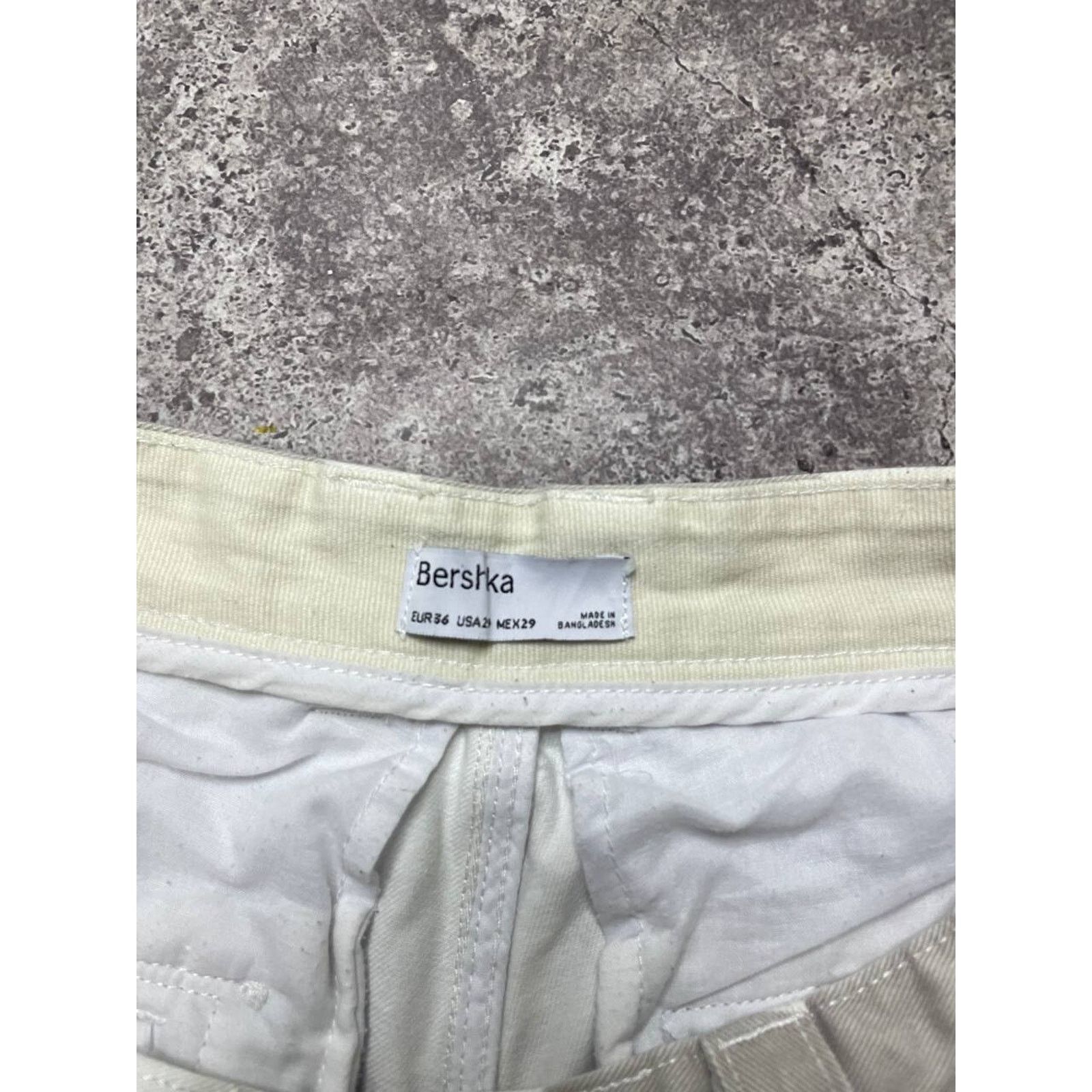 Bershka Vintage Bershka Checkered Cargo Pants Baggy Y2K Streetwear Size 29" - 7 Thumbnail
