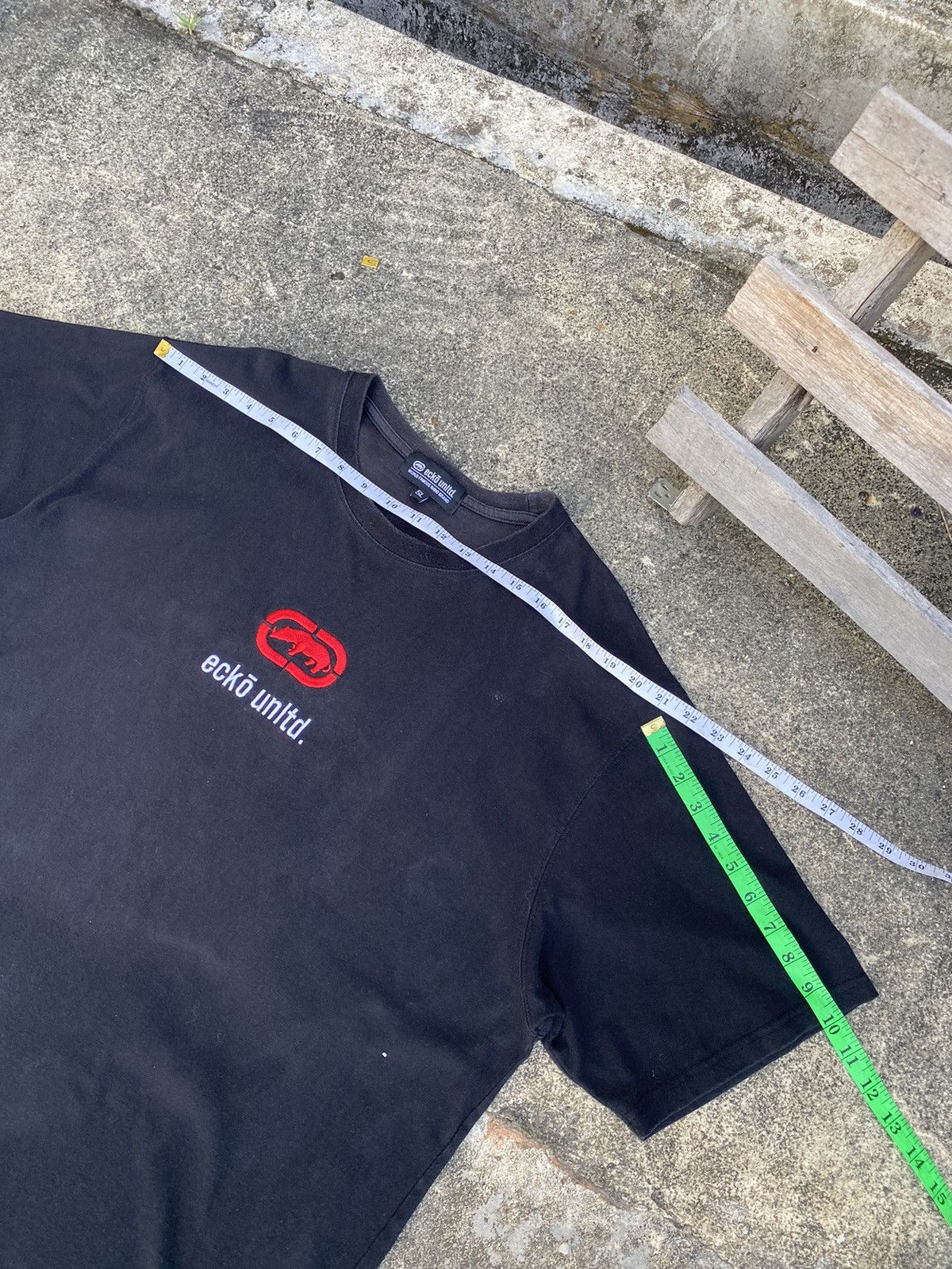Ecko Unltd. 🔥 Very Rare 🔥 Vintage Y2K Ecko Unltd Big Logo Tshirt Size US XXL / EU 58 / 5 - 11 Thumbnail
