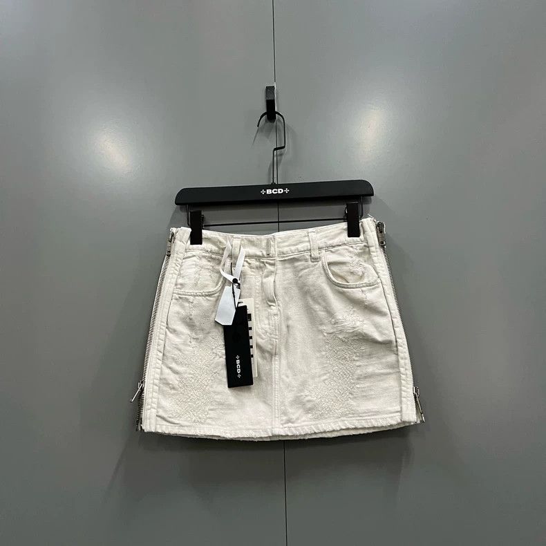 Givenchy Distressed Boro Skirt 2506-Nextarrow
