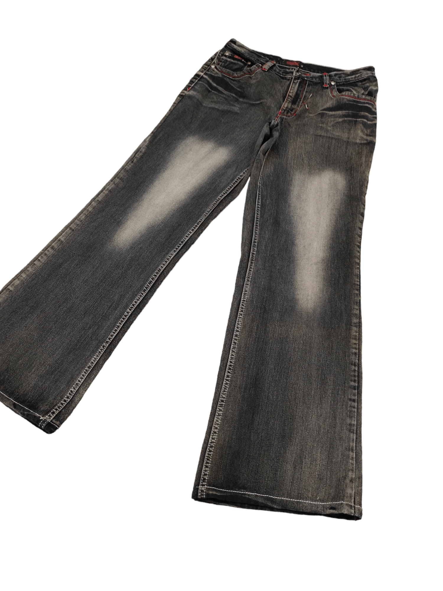 Hysteric Glamour Flare Jeans B2K Clawmark Faded Denim Boot Cut Ifsixwasnine Size US 32 / EU 48 - 11 Thumbnail