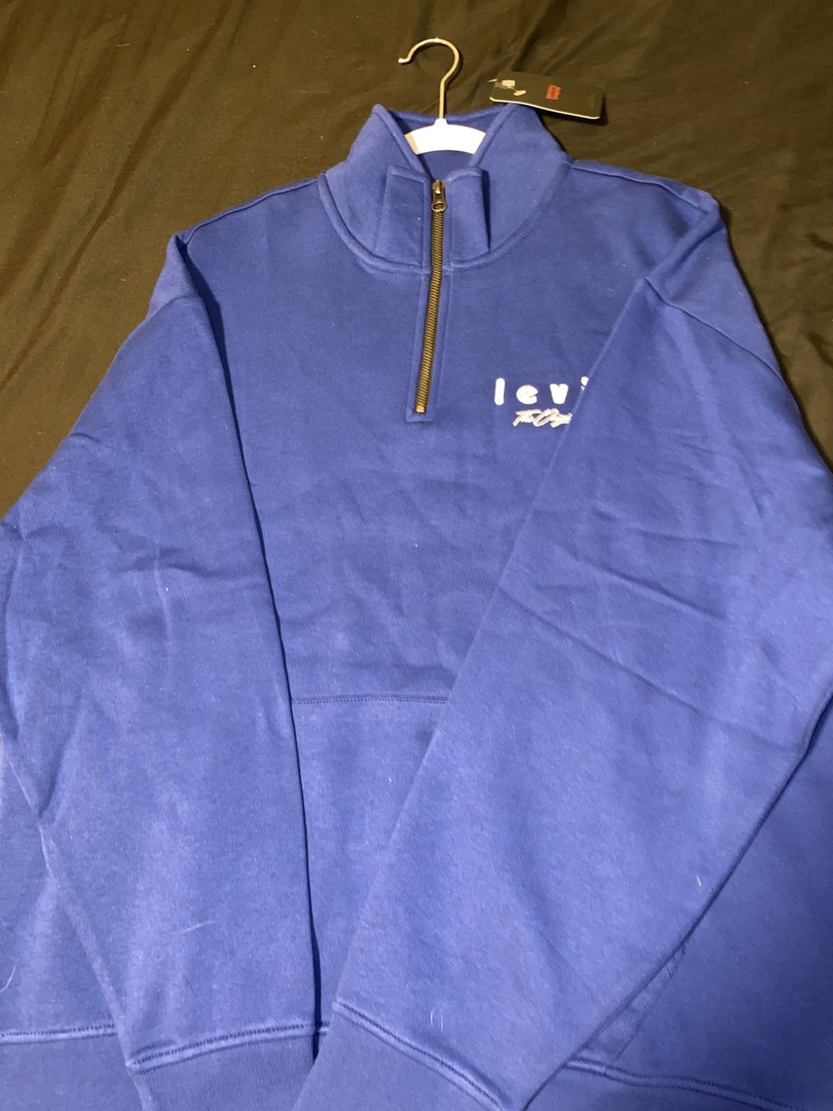 Levi's Men’s Blue Levi’s quarter zip Size US M / EU 48-50 / 2 - 3 Thumbnail