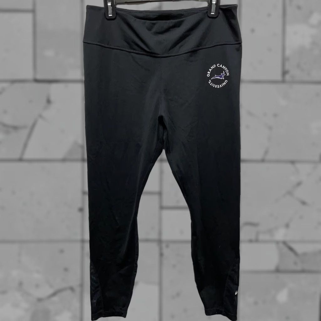 Nike NIKE DRI-FIT Black Grand Canyon University Sweatpants Womens XL Activewear Size 40" / US 18 - 1 Thumbnail