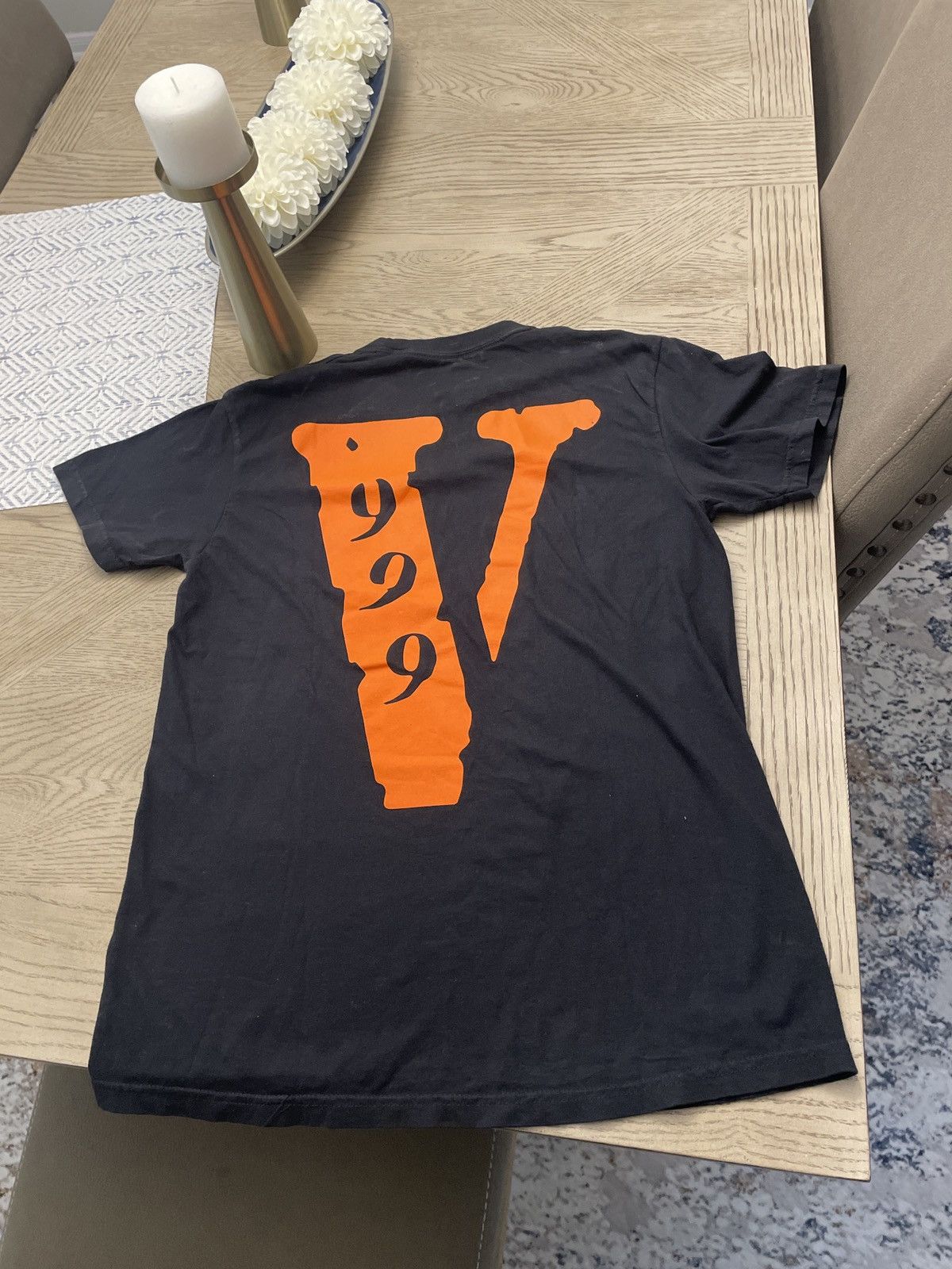 Vlone Juice Wrld x Vlone 999 T-Shirt Black Size US M / EU 48-50 / 2 - 2 Thumbnail
