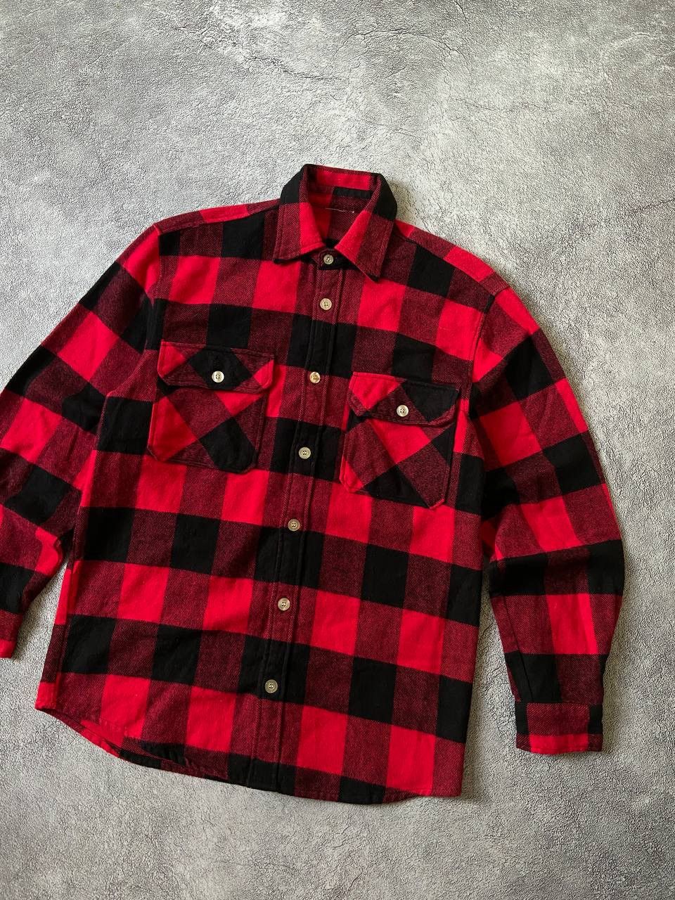 Anti Social Social Club Anti Social Social Club Button Up Flannel Red Size US S / EU 44-46 / 1 - 9 Thumbnail