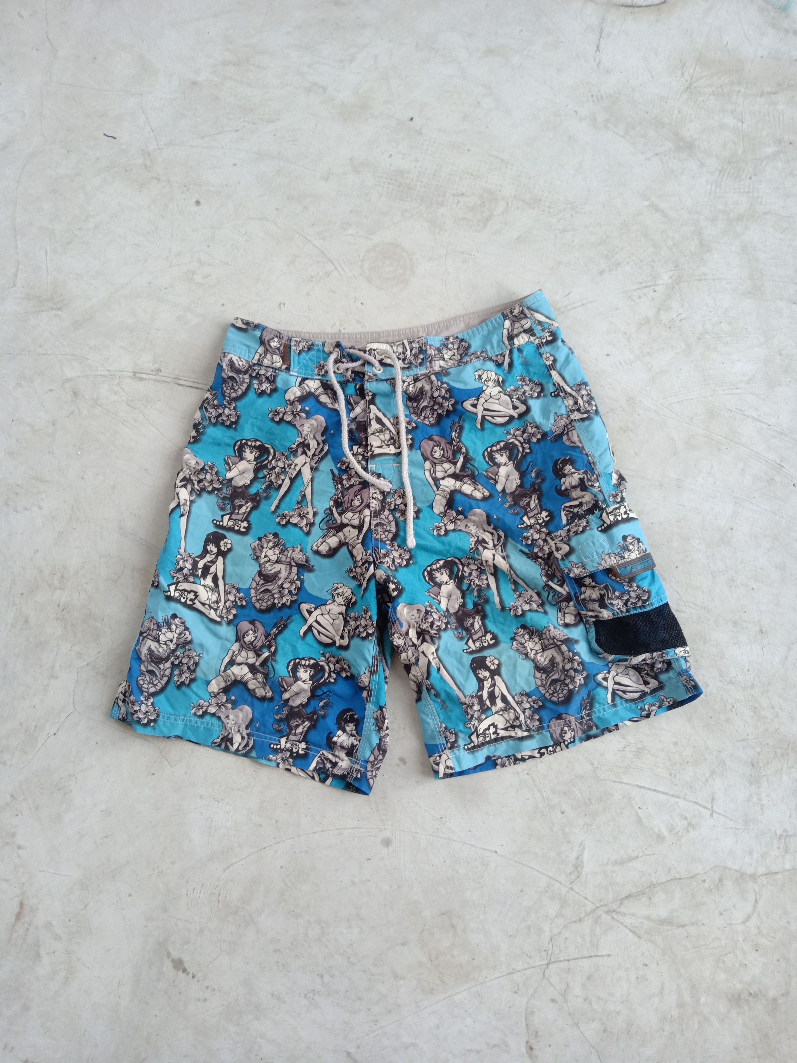 Lost Enterprises × Vans Vintage lost x Vans all over print pin-up girl board shorts Size US 32 / EU 48 - 1 Thumbnail