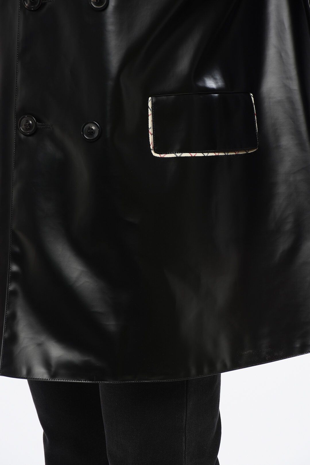 Maison Margiela og1mm0825 Waterproof Trench Coat in Black Size US M / EU 48-50 / 2 - 3 Thumbnail