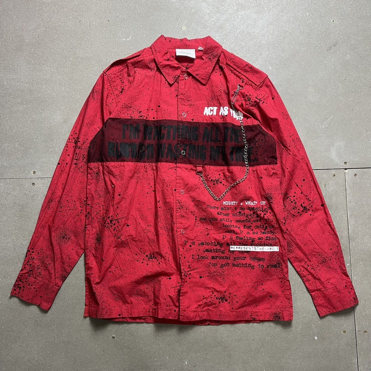 If Six Was Nine × Japanese Brand × Le Grande Bleu (L.G.B.) Badger Japanese Brand Shirt punk Size US L / EU 52-54 / 3 - 1 Thumbnail