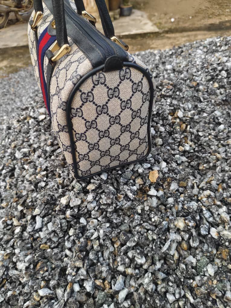 Gucci Authentic GUCCI Boston Speedy Monogram Handbag Size ONE SIZE - 5 Thumbnail