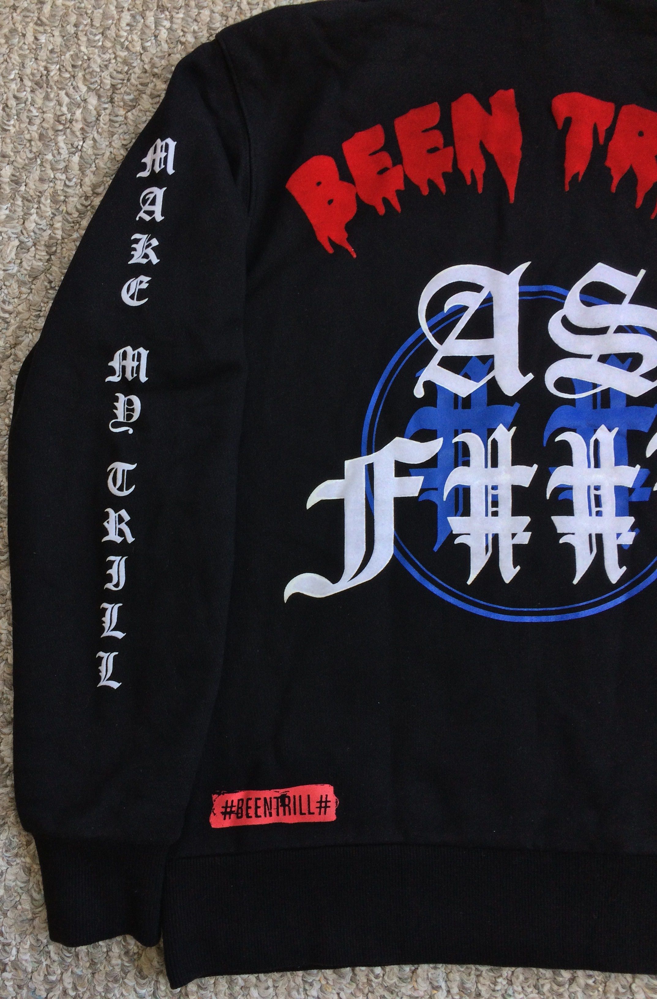 Been Trill OG Been Trill Logo Zip Hoodie Size US M / EU 48-50 / 2 - 3 Thumbnail