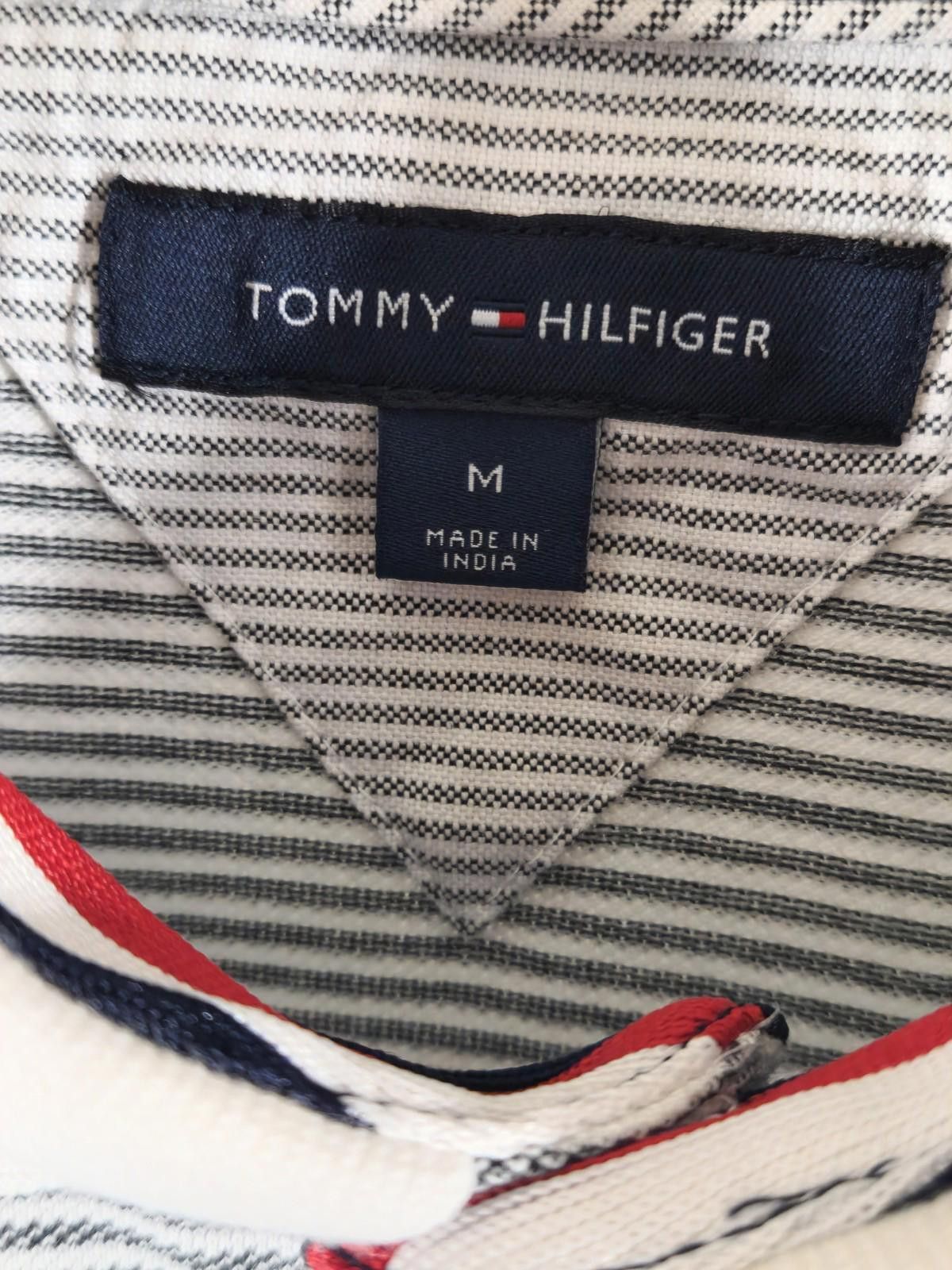 Tommy Hilfiger Tommy Hilfiger Mens M Long sleeve collard polo shirt Newyork Size US M / EU 48-50 / 2 - 2 Thumbnail