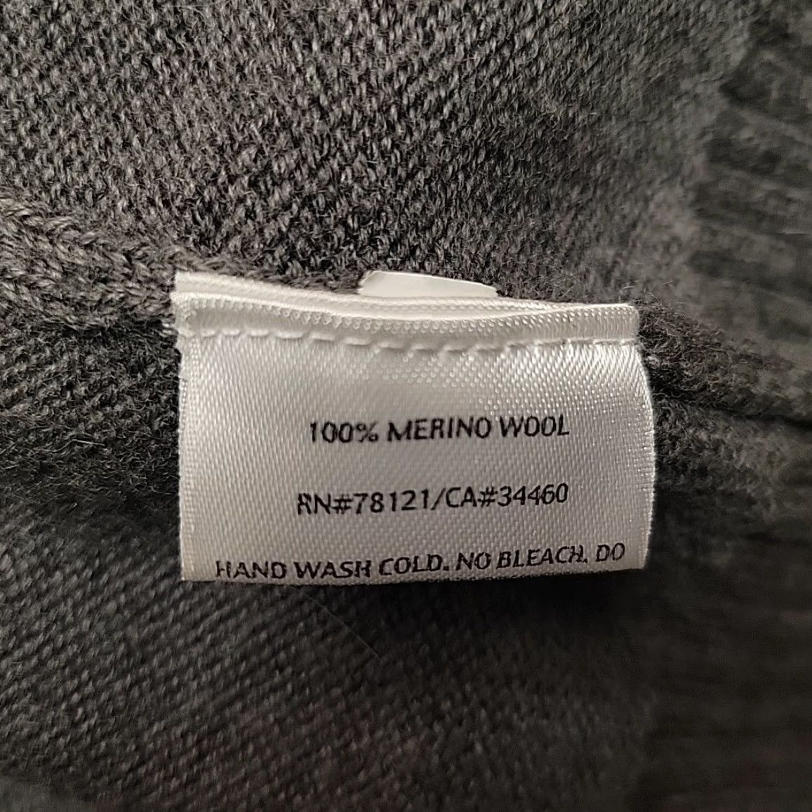 Eileen Fisher VINTAGE Eileen Fisher Cardigan Womens Large Gray Merino Wool Open Front Shawl Sweater Size L / US 10 / IT 46 - 6 Thumbnail
