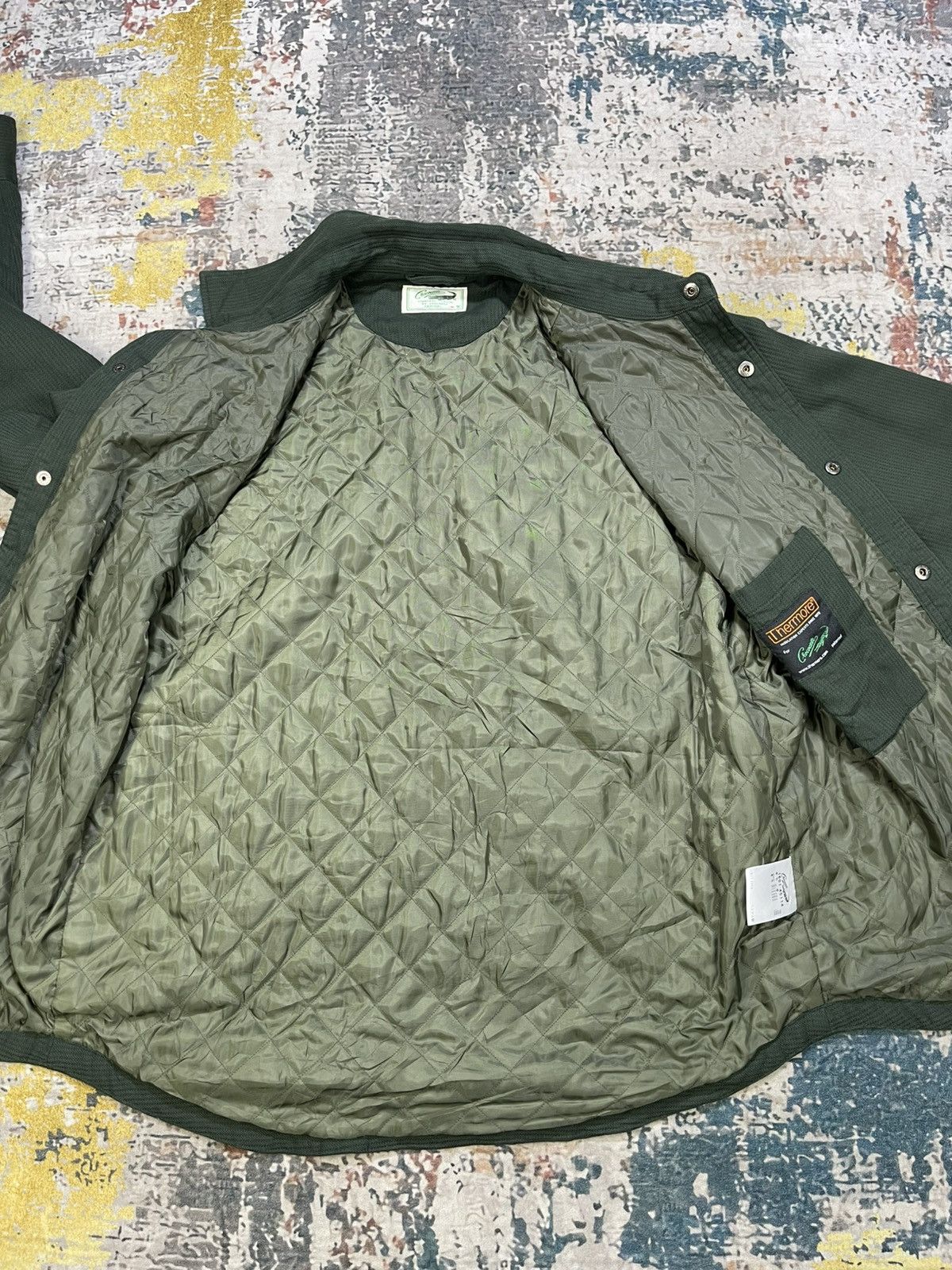 Japanese Brand Crocodile Thermore Insulation Button Down Shirt Jacket Size US M / EU 48-50 / 2 - 12 Thumbnail