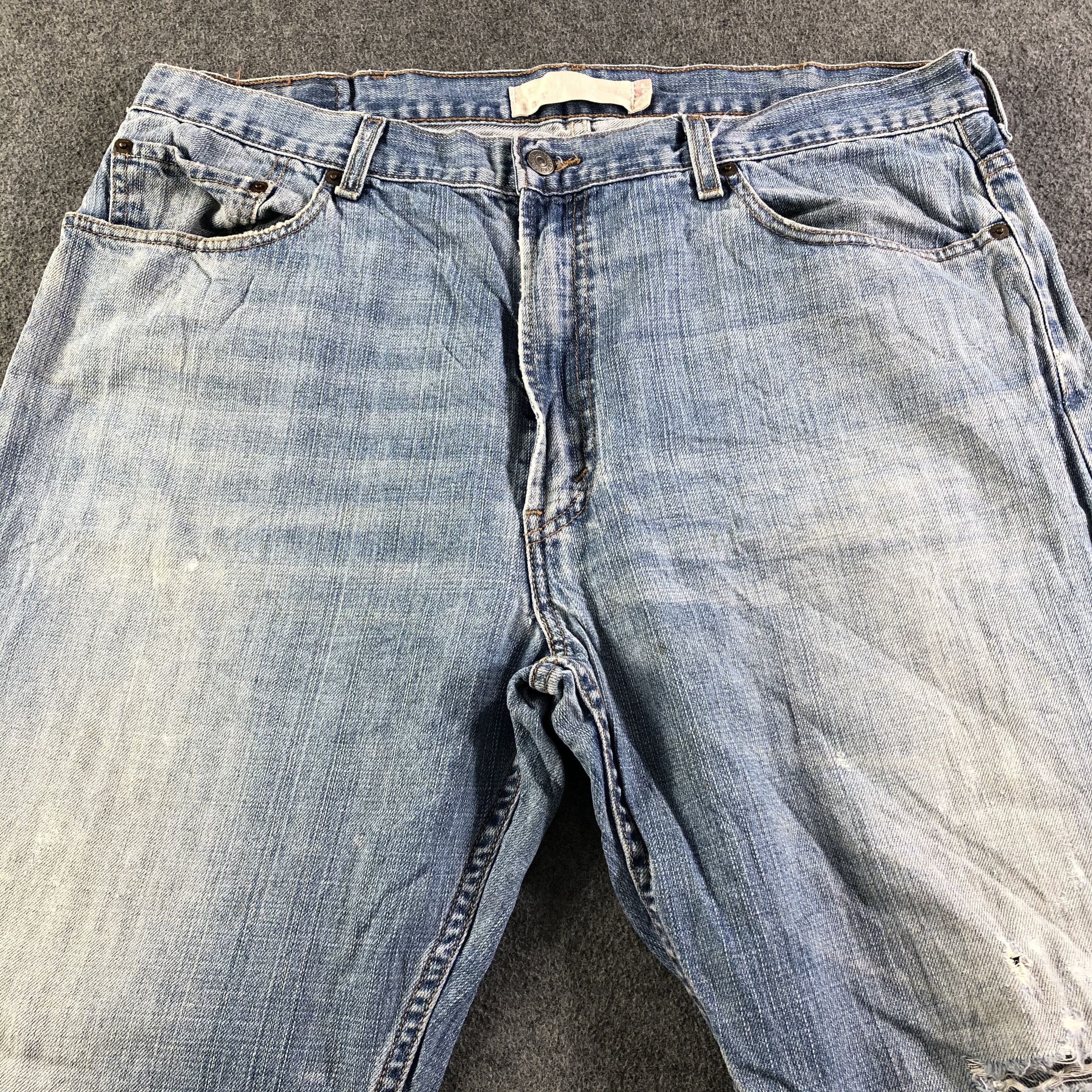 Levi's Vintage Blue Wash Levis 505 Jeans-J3367 Size US 39 - 3 Thumbnail