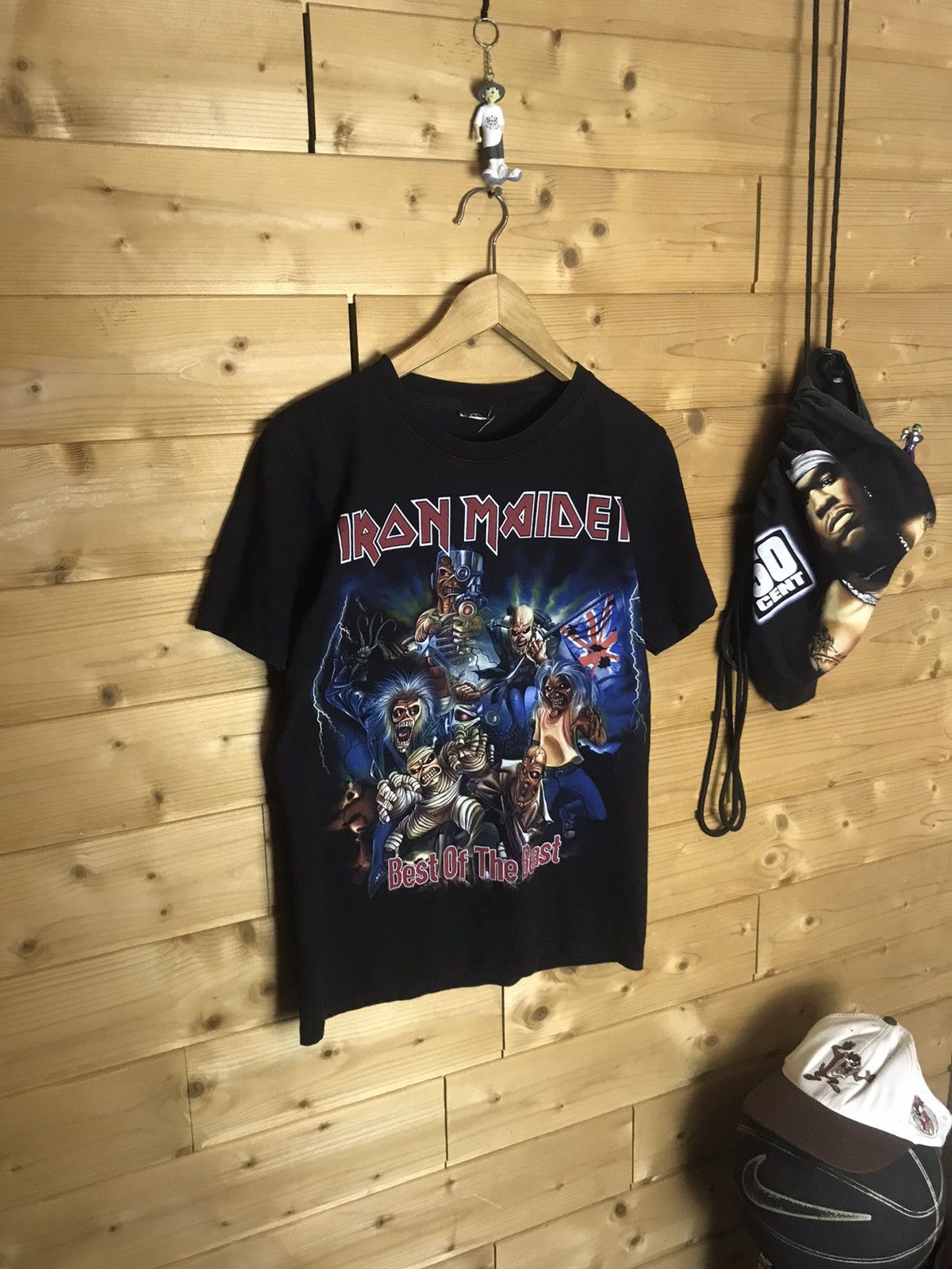 Vintage Iron Maiden band t-shirt