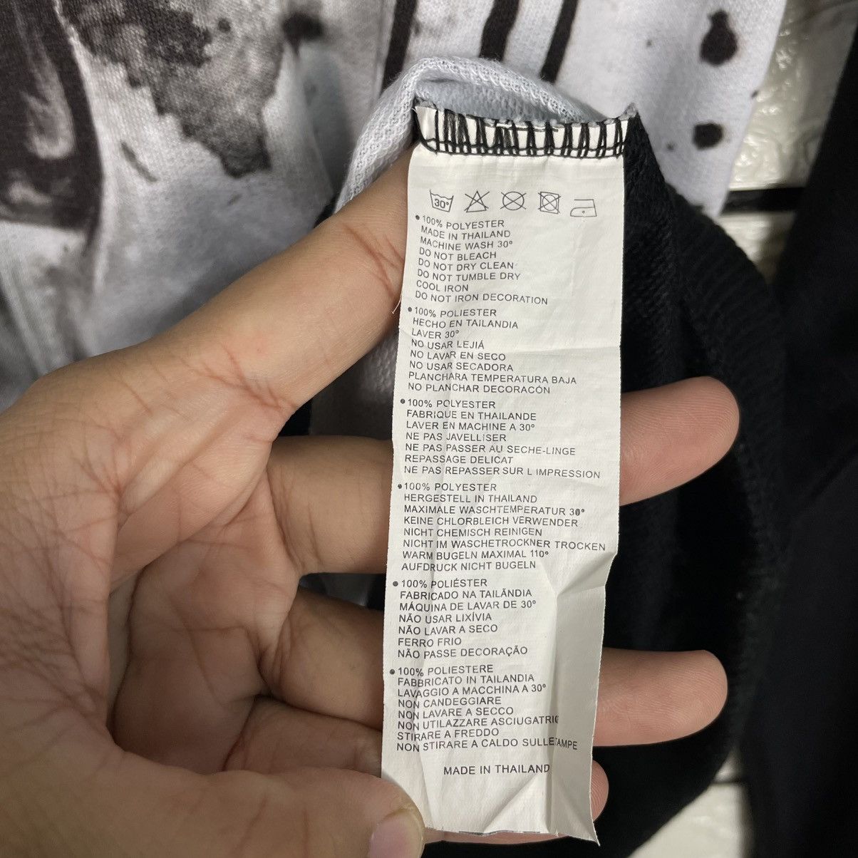 Japanese Brand Mao Mao You're Dead Big Print Sweatshirt Size US M / EU 48-50 / 2 - 11 Thumbnail