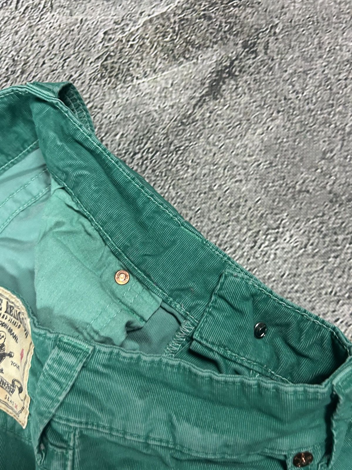 True Religion True Religion jeans vintage cords corduroy pants straight Size US 33 - 10 Thumbnail