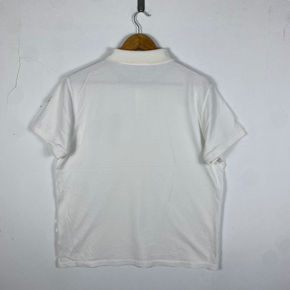 Moncler MONCLER Embroidey Logo Polo Shirt Extra Large Size Size US XL / EU 56 / 4 - 4 Thumbnail