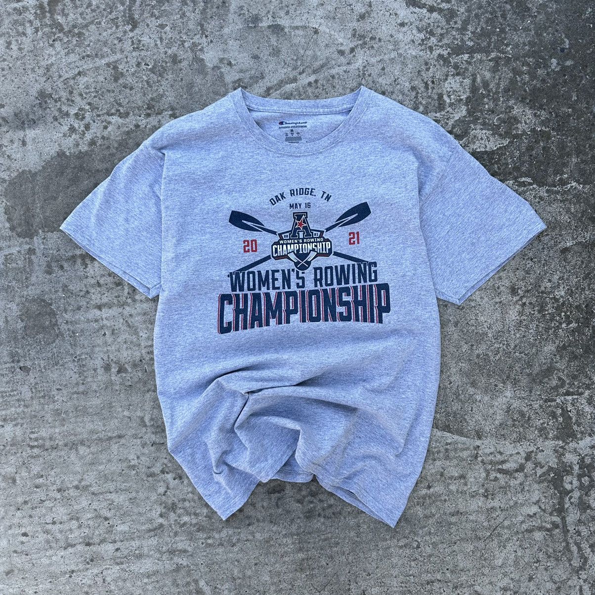 Champion × Vintage Vintage Champion T-shirts Women’s Rowing Championship Y2K Size US M / EU 48-50 / 2 - 1 Thumbnail