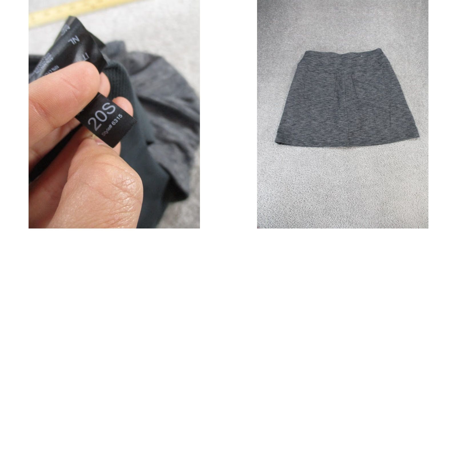 Harmony VINTAGE Kuhl Womens Skort XS Athletic Outdoor Shorts Activewear Gray 90s Girls Size ONE SIZE - 8 Thumbnail