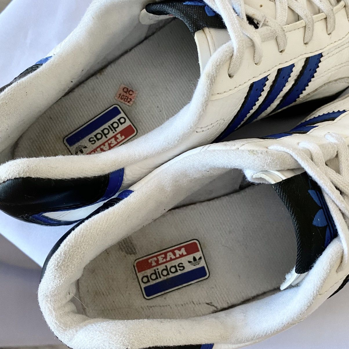 Adidas × Vintage Vintage Adidas Goodyear Y-3 Style Racing Sneakers Shoes Size US 6 / EU 39 - 6 Thumbnail