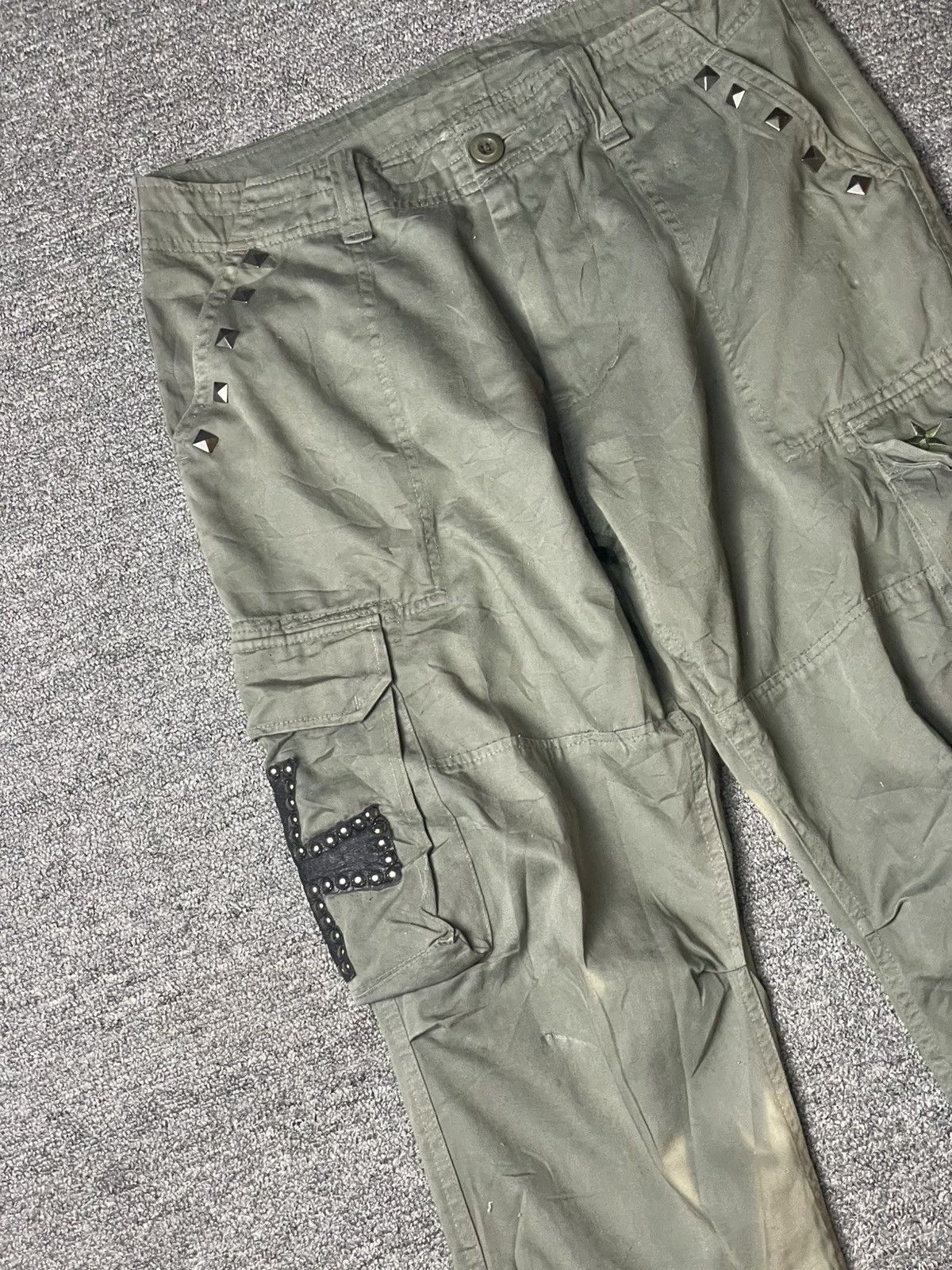 Hysteric Glamour × Japanese Brand × Vintage JACKROSE Japanese Brand Cargo Pants (111) Size US 33 - 5 Thumbnail