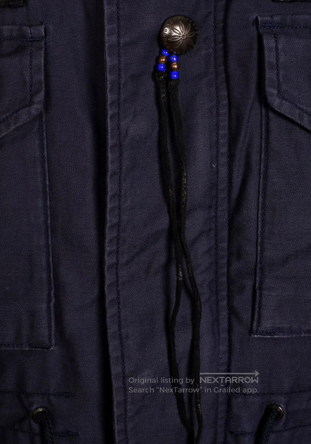Mastermind Japan Blue Cargo Jacket with Pockets - Size M. Size US M / EU 48-50 / 2 - 4 Thumbnail