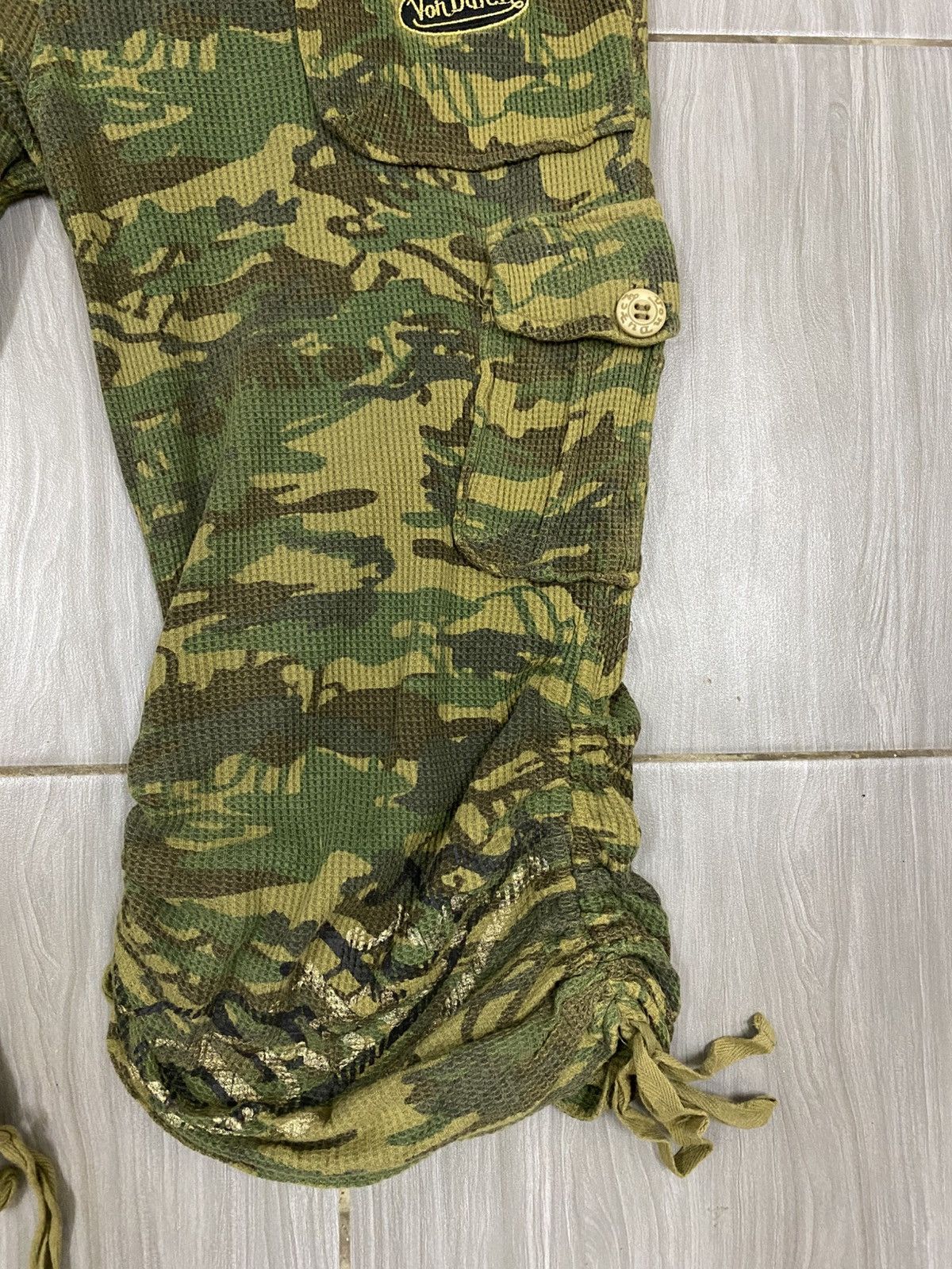 Von Dutch Vintage Von Dutch Camouflage Cargo Pants Size US 30 / EU 46 - 3 Thumbnail