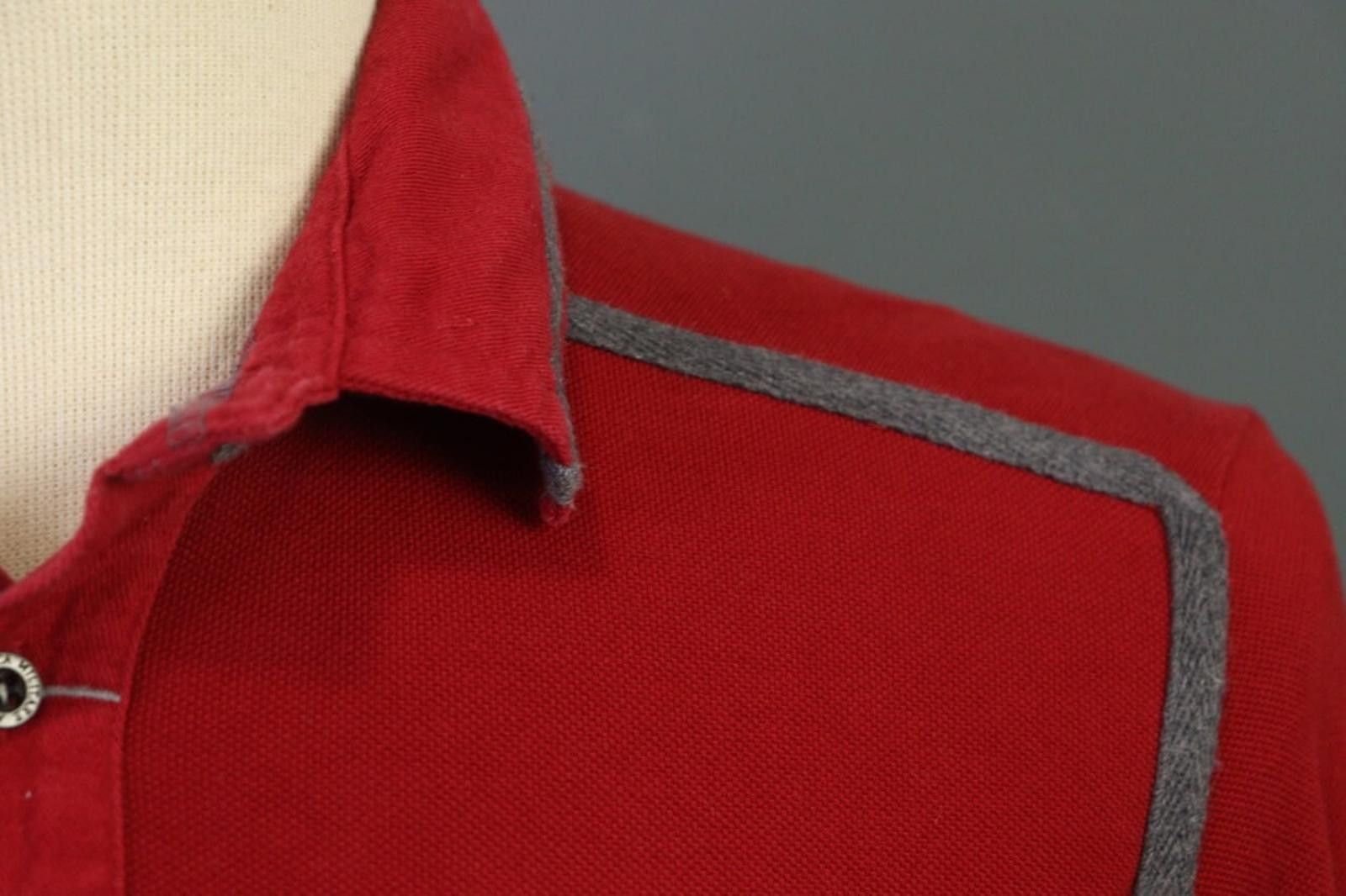 Aeronautica Militare Aeronautica Militare Red Cotton Popover Polo Shirt Size M Size US M / EU 48-50 / 2 - 9 Thumbnail