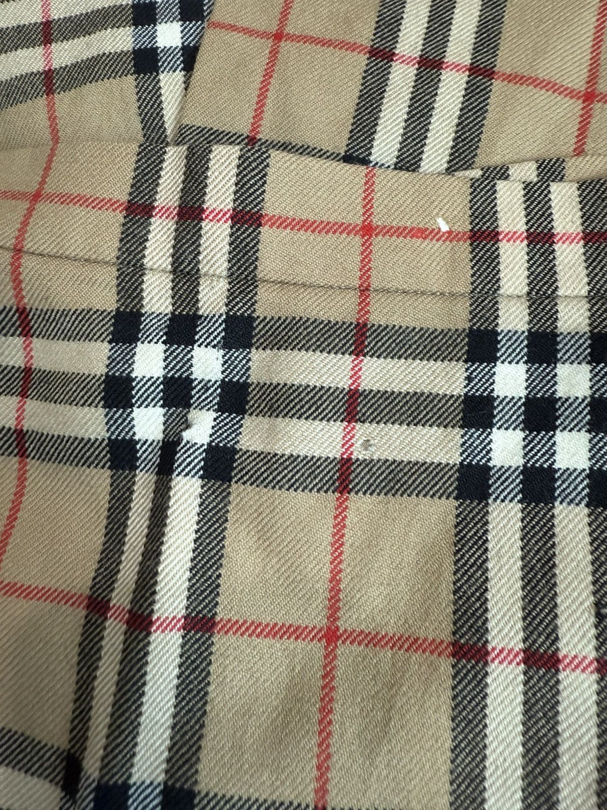 Burberry VINTAGE BURBERRY’S LONDON CHECKERED WOOL SKIRT Size 27" / US 4 / IT 40 - 9 Thumbnail