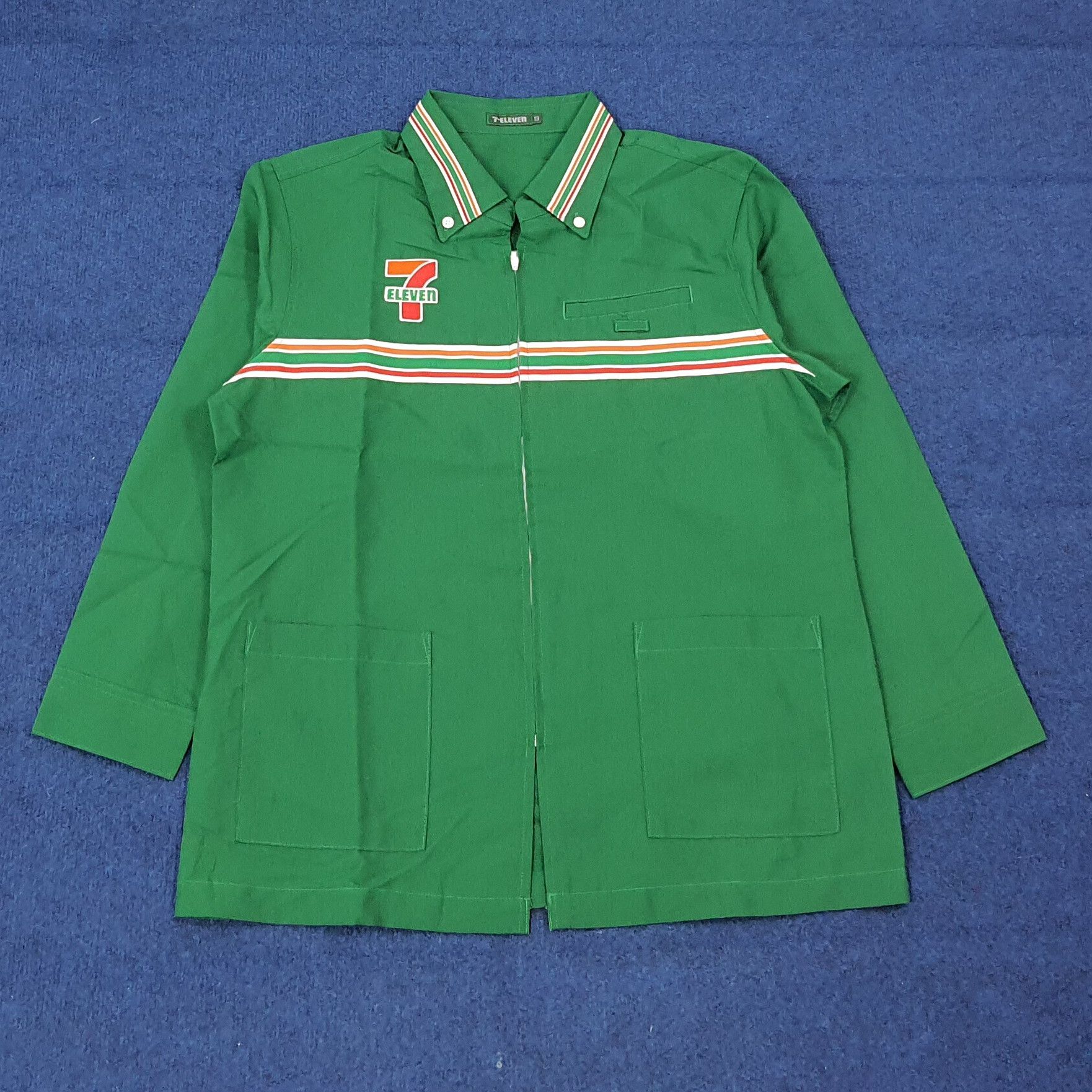 Japanese Brand Vintage 7 Eleven Japan Staff Uniform Jacket C276N4 Size US M / EU 48-50 / 2 - 3 Thumbnail
