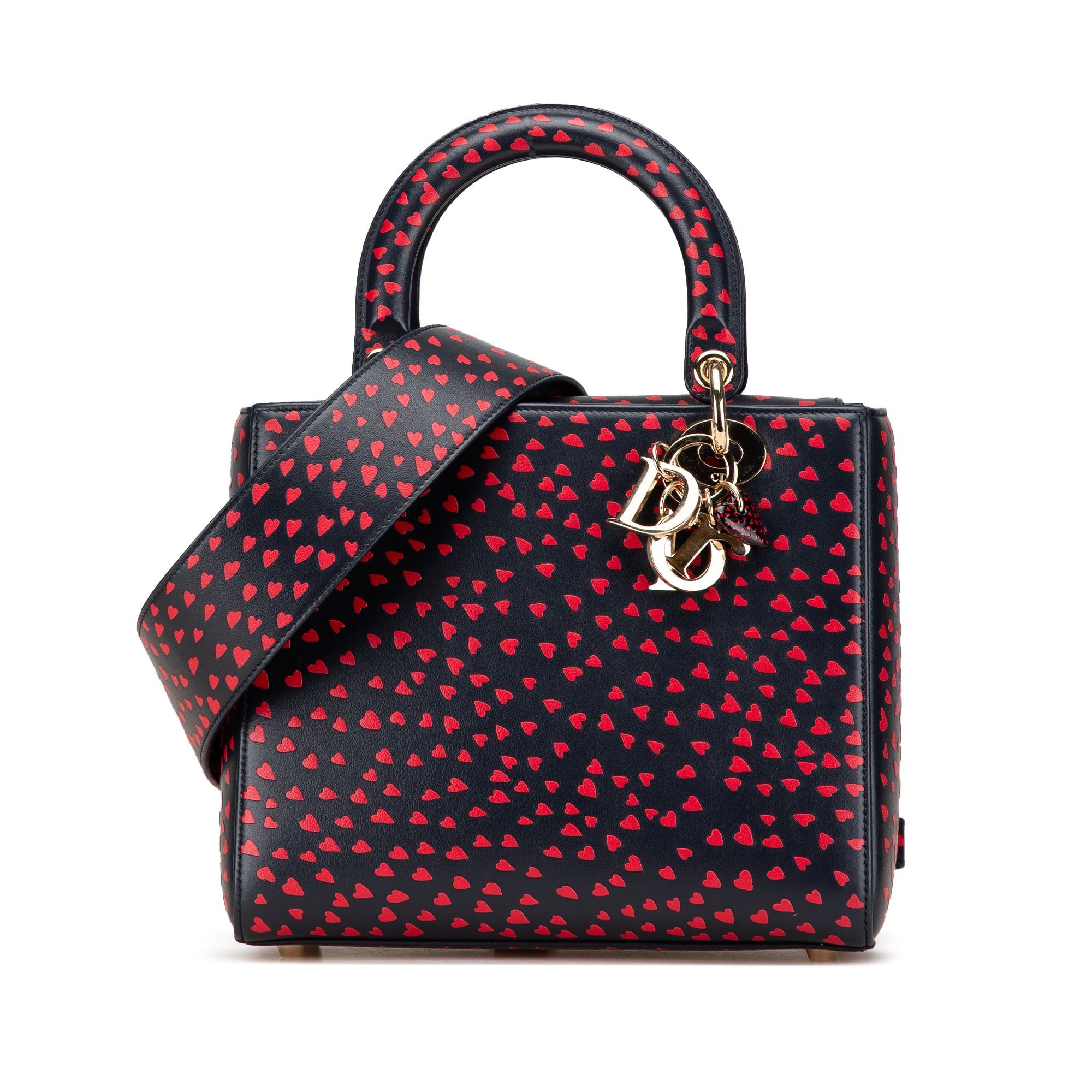 Dior Dior Medium Calfskin I Love Paris Lady Dior Blue Size ONE SIZE - 1 Thumbnail